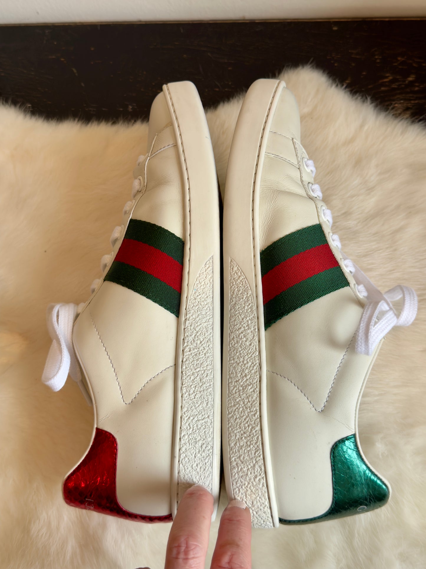 Gucci Ace Bees Sneakers Size 37.5EU