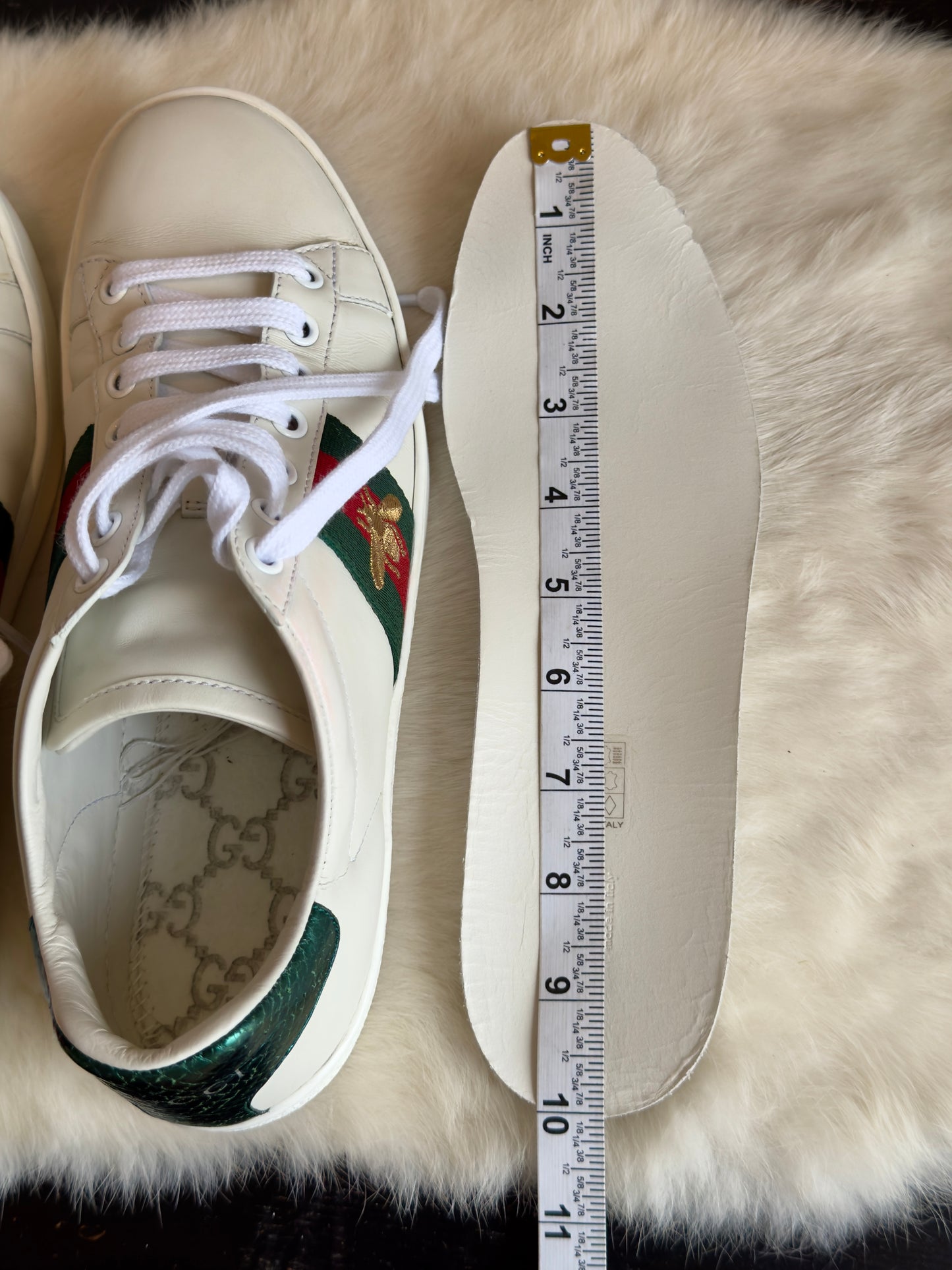 Gucci Ace Bees Sneakers Size 37.5EU