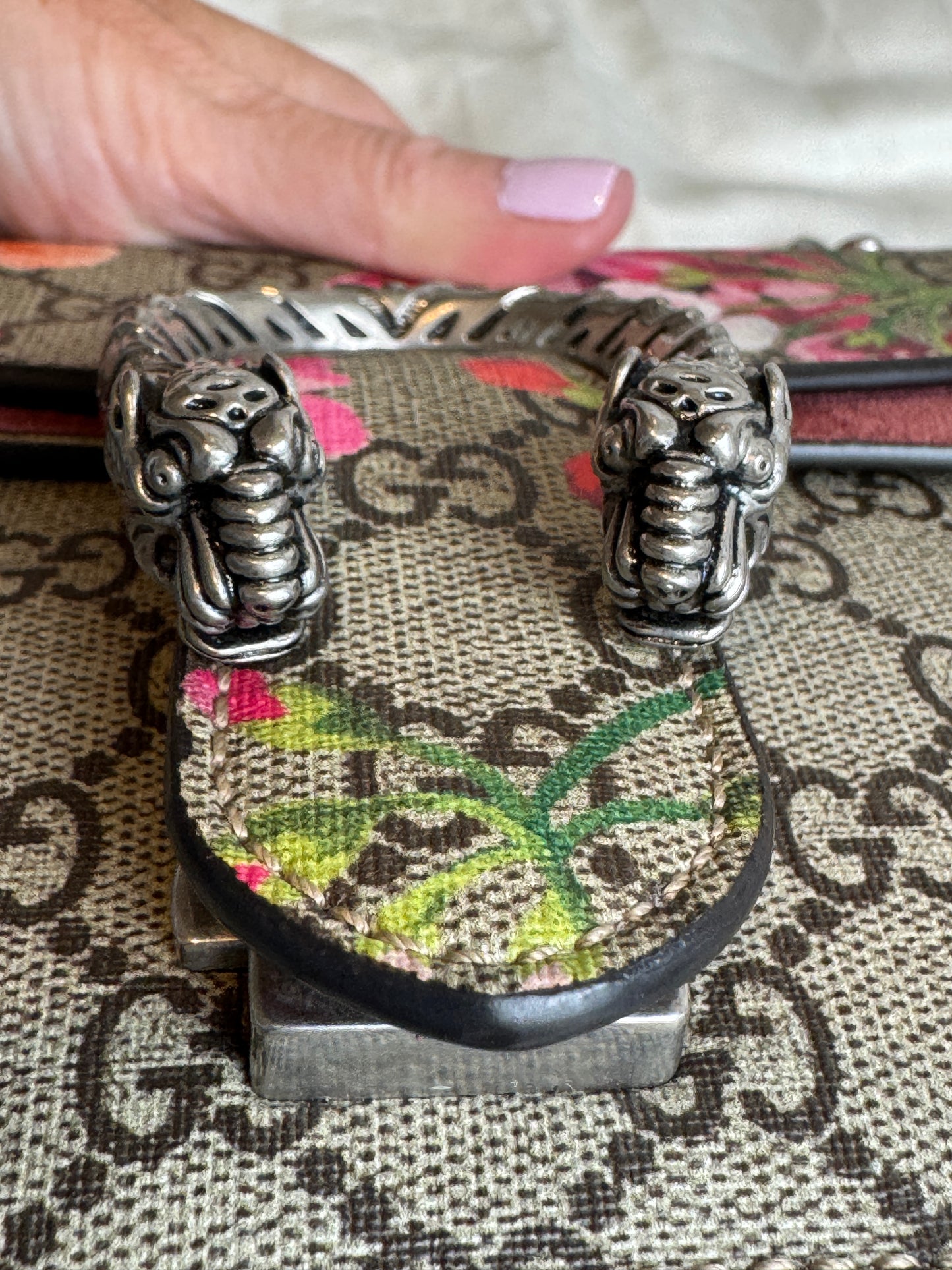 GUCCI GG Supreme Mini Blooms Dionysus