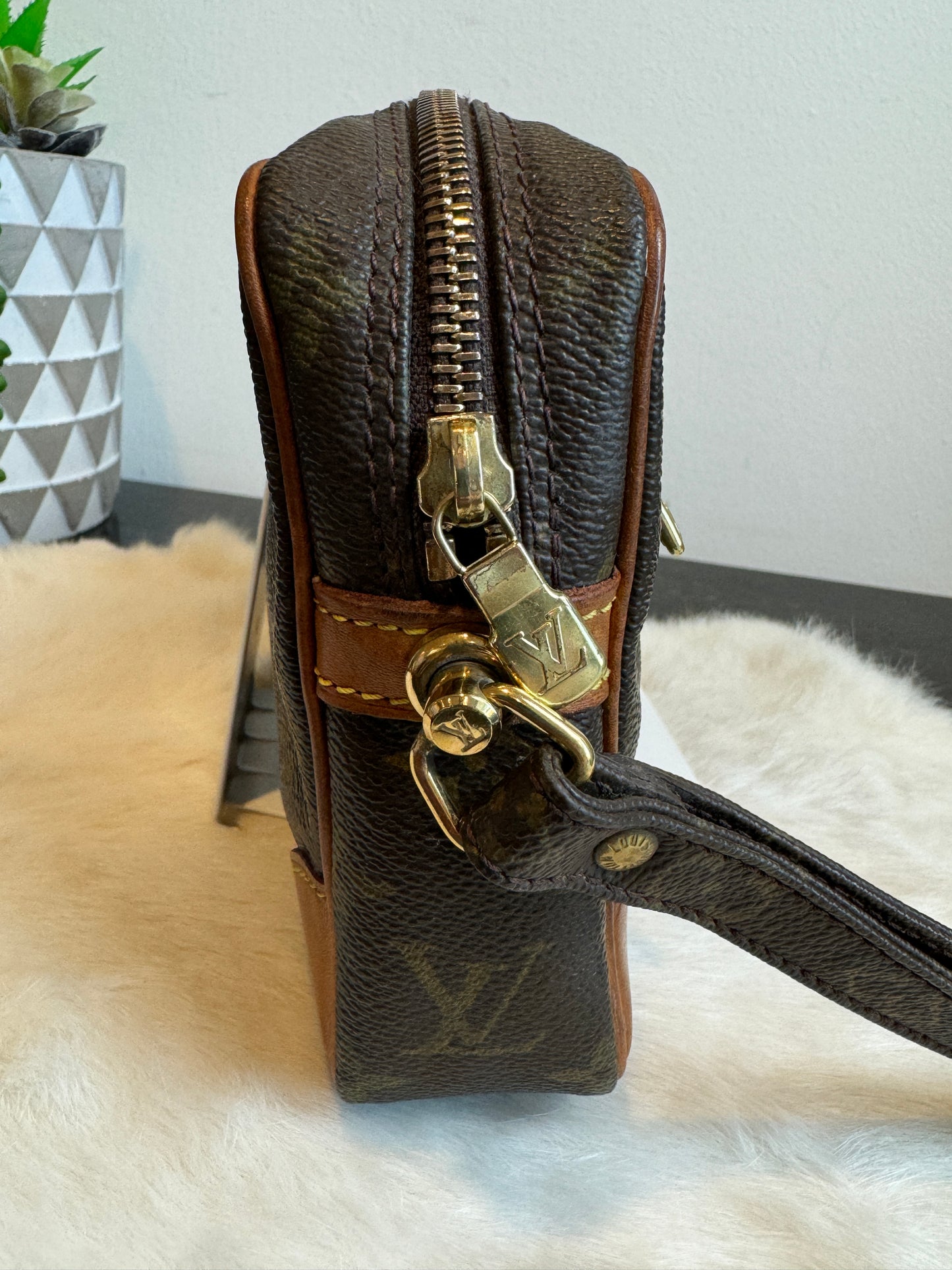 Louis Vuitton Monogram Marly Dragonne GM Wristlet