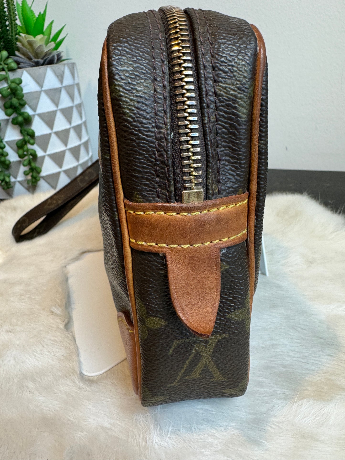 Louis Vuitton Monogram Marly Dragonne GM Wristlet