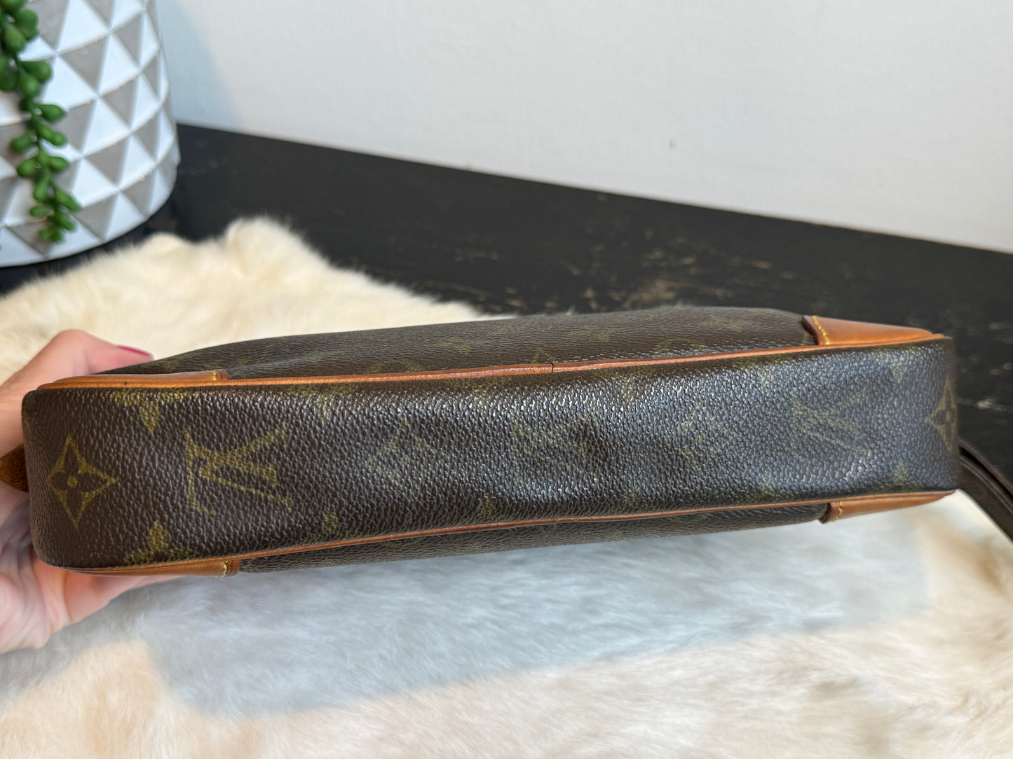 Louis Vuitton Monogram Marly Dragonne GM Wristlet