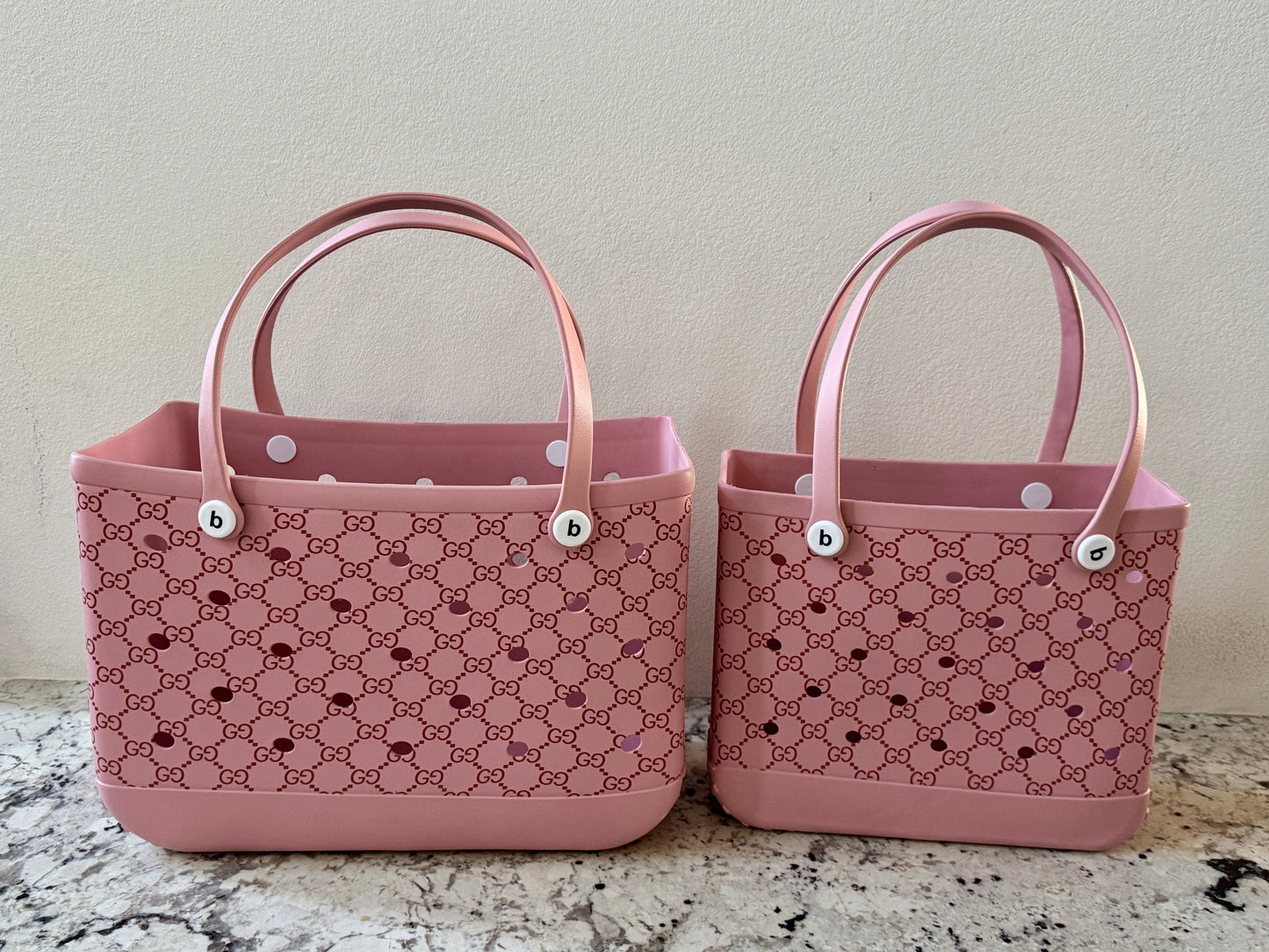 Printed Rubber Pool/Beach Totes