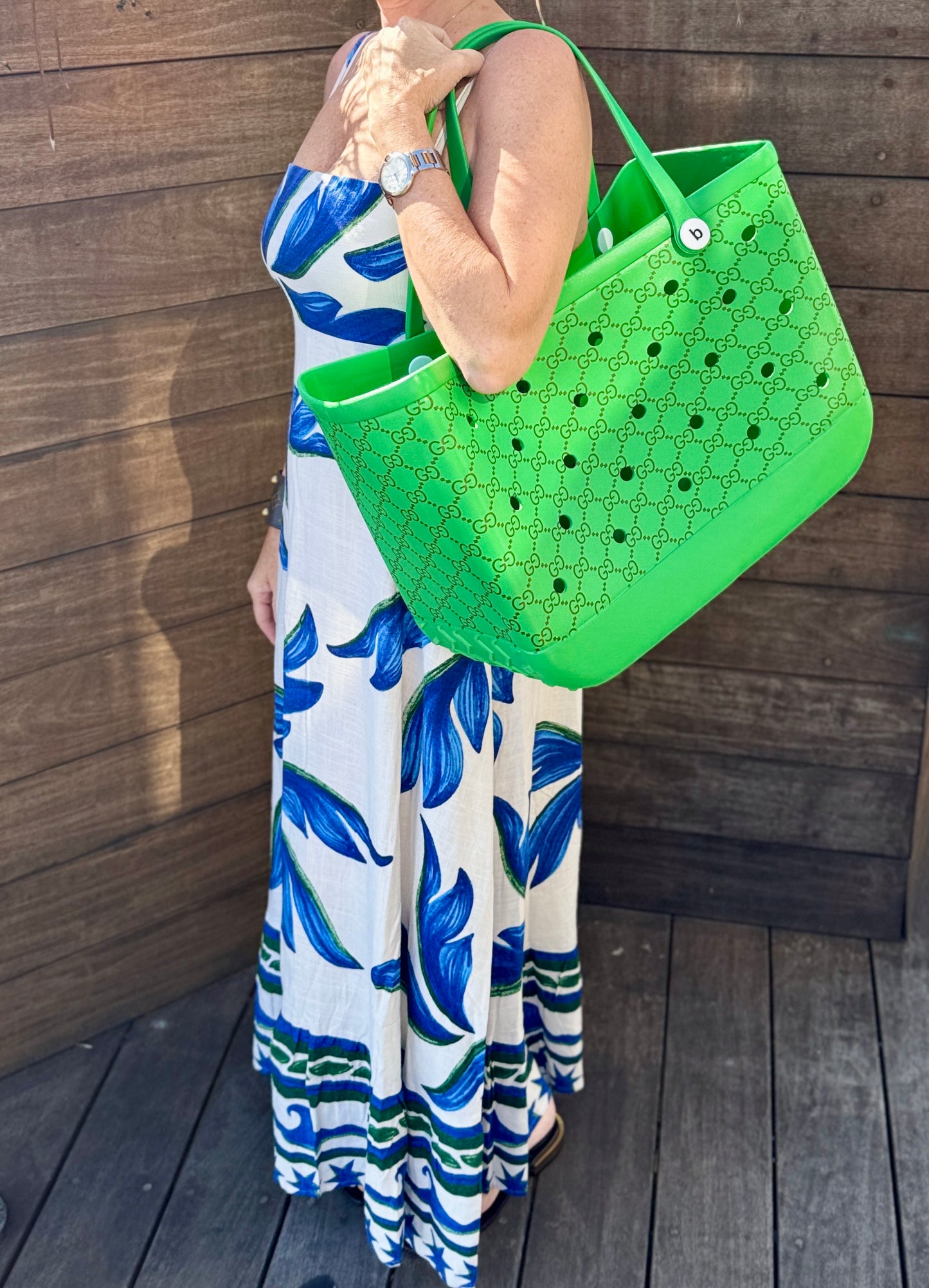 Printed Rubber Pool/Beach Totes