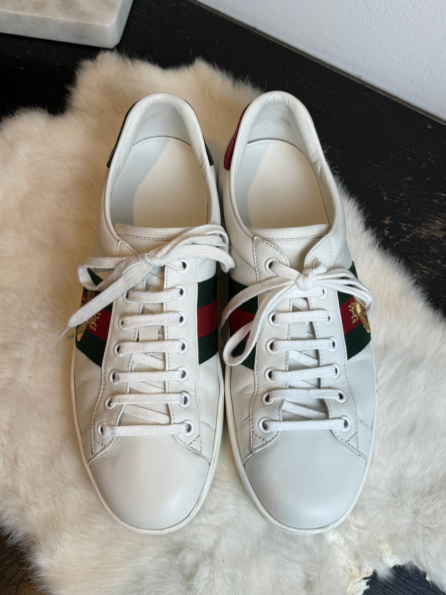 Gucci Ace Bees Sneakers Size 7.5EU (40.5EU)