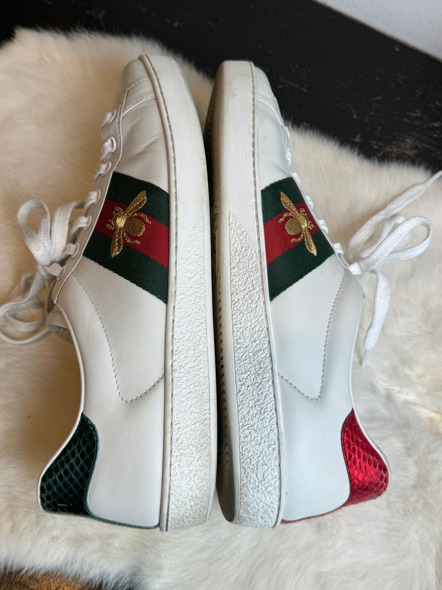 Gucci Ace Bees Sneakers Size 7.5EU (40.5EU)