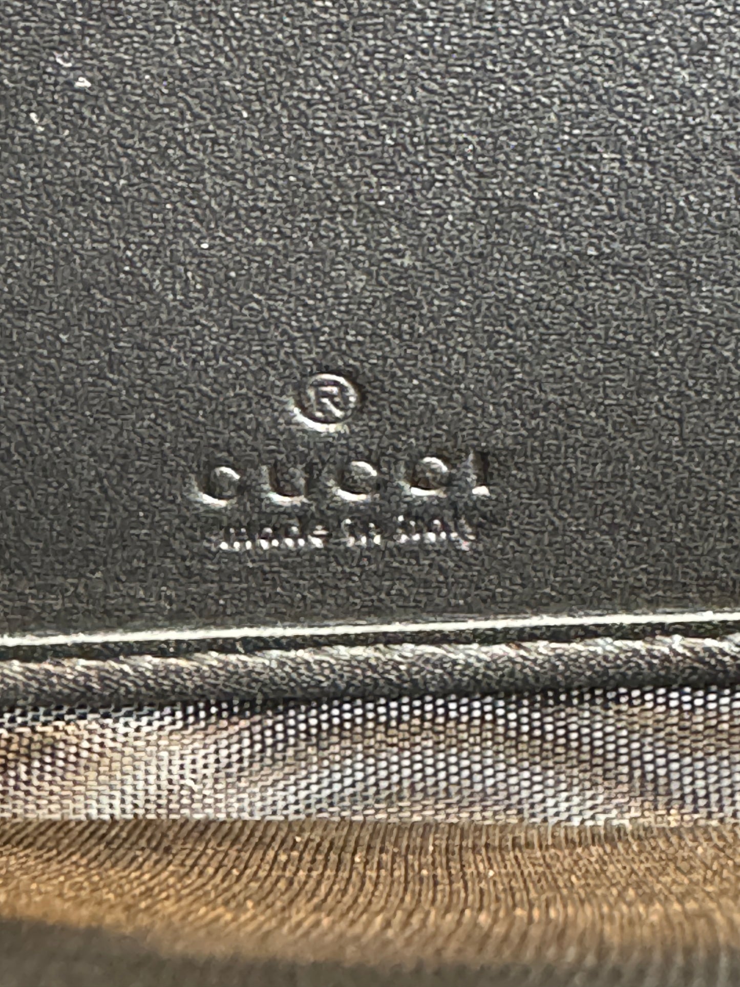 GUCCI Marmont GG Leather Long Zip Wallet
