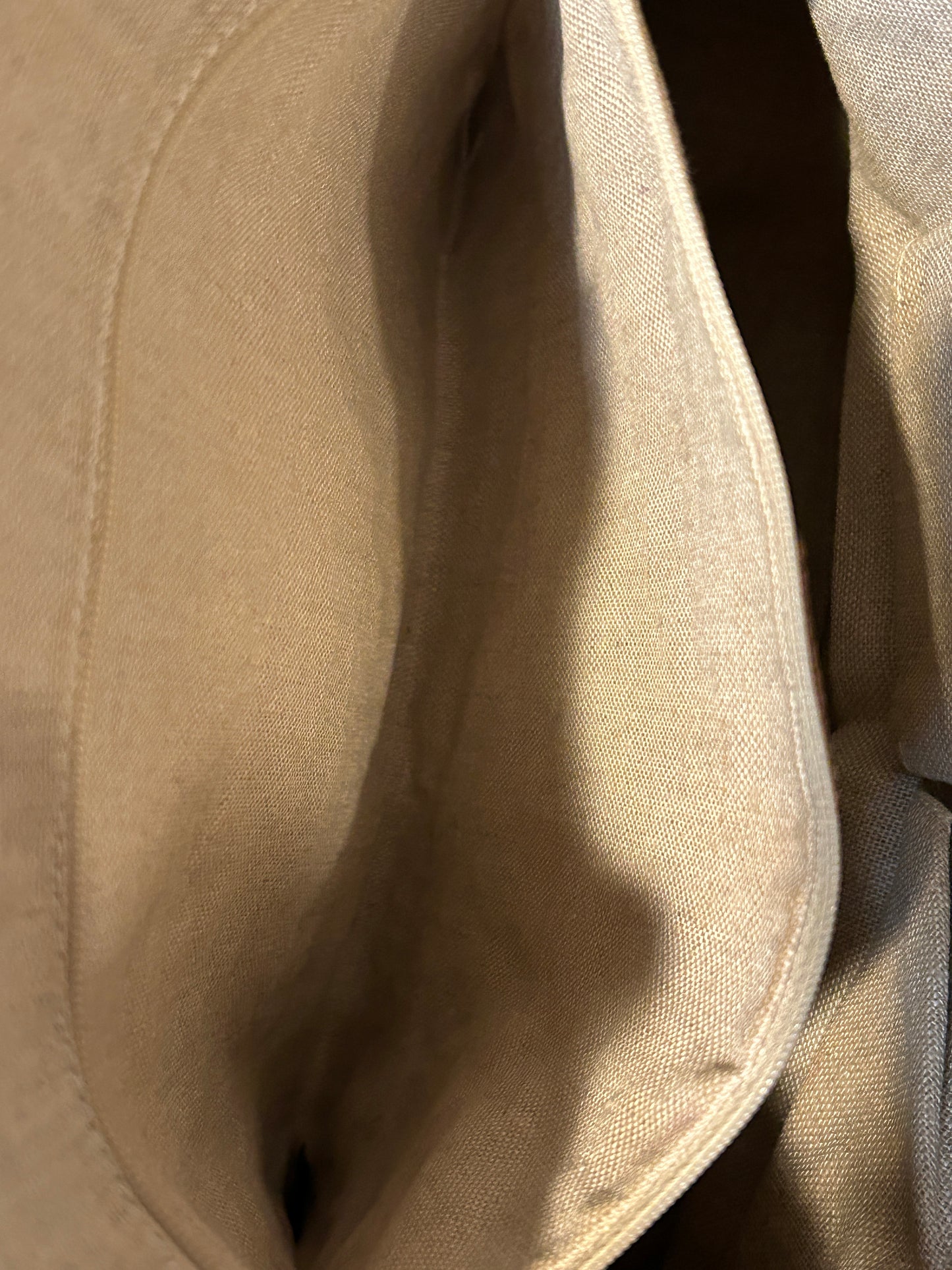 GUCCI GG Canvas Beige Hobo Handbag