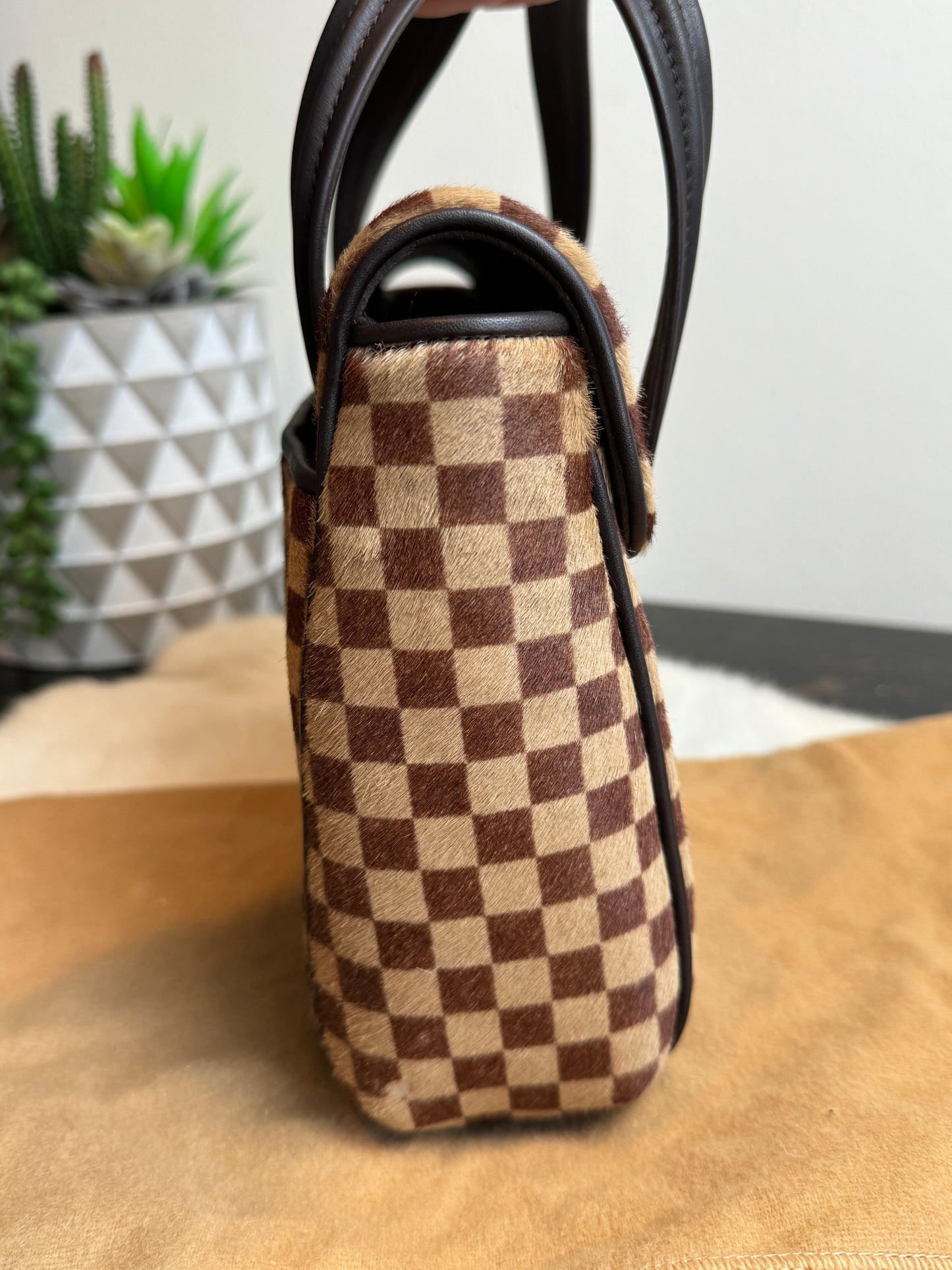 Louis Vuitton Limited Edition Sauvage Lionne Damier Ebene