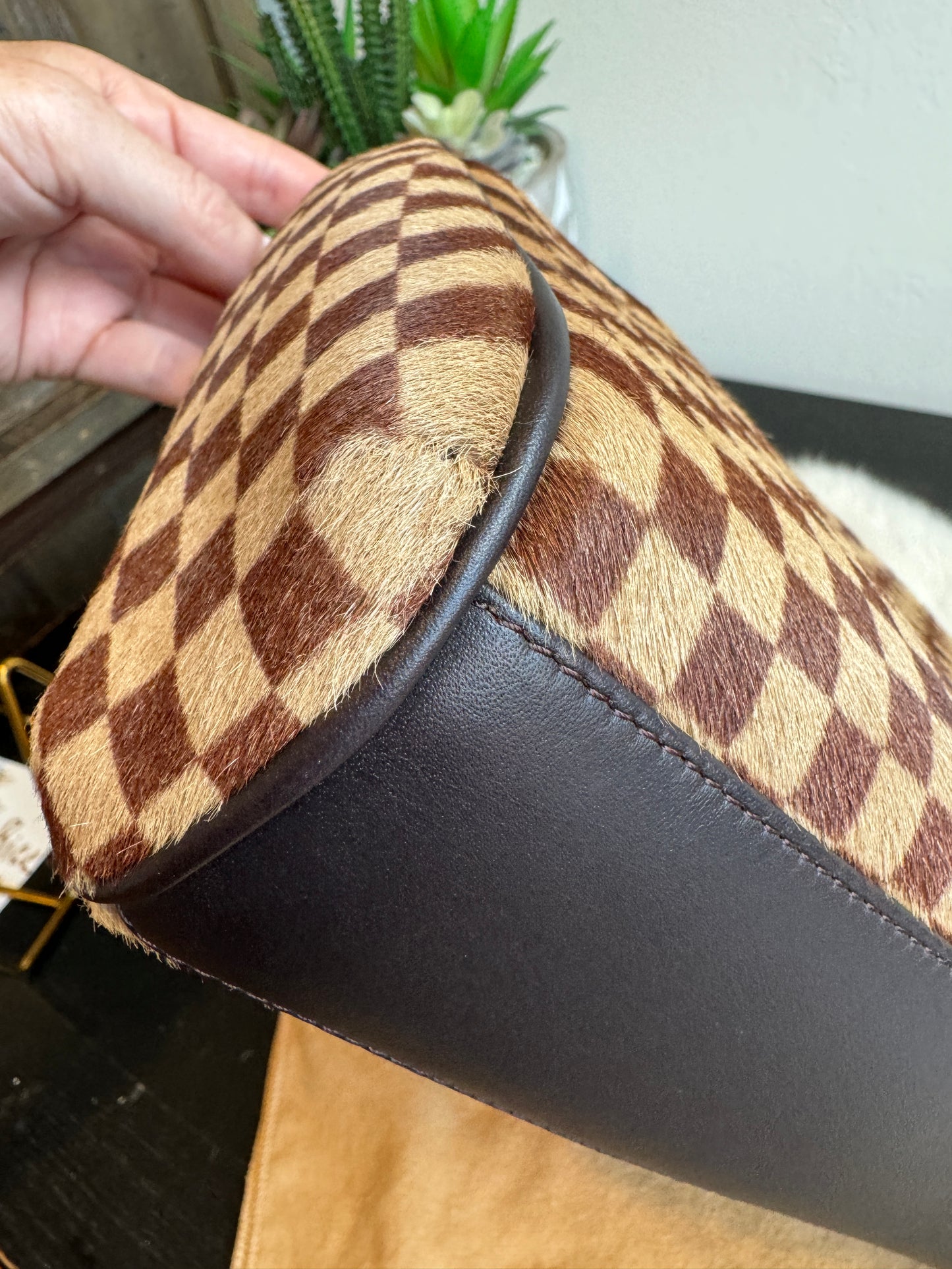 Louis Vuitton Limited Edition Sauvage Lionne Damier Ebene