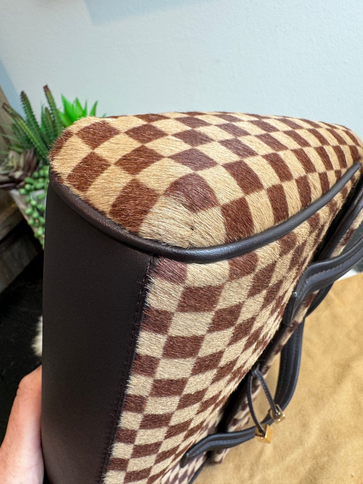 Louis Vuitton Limited Edition Sauvage Lionne Damier Ebene