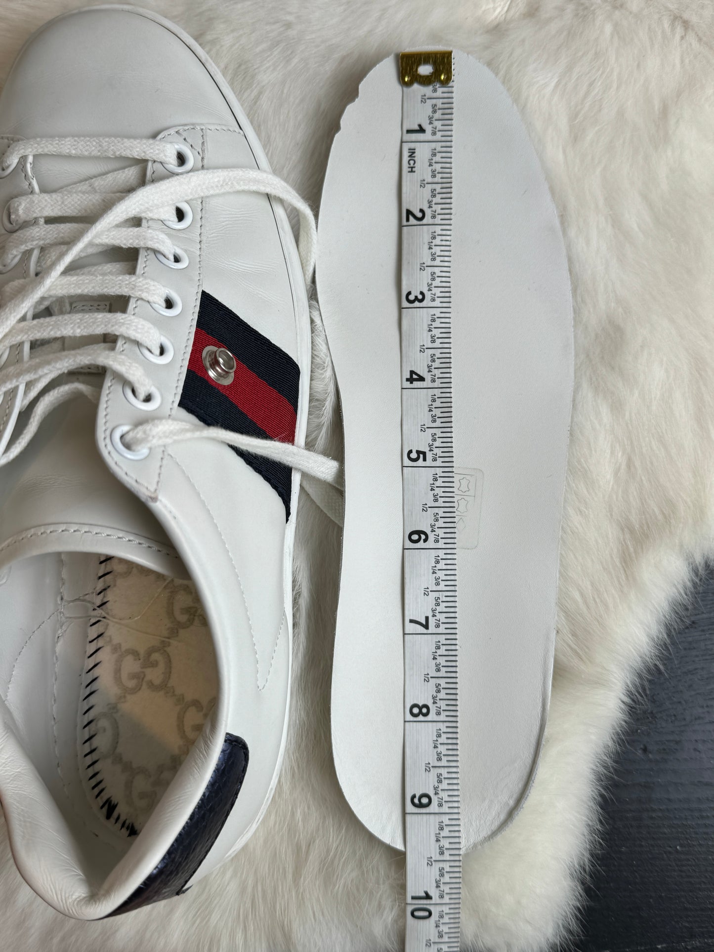 Gucci Ace Web Snaps Women's Sneakers Size 35.5EU