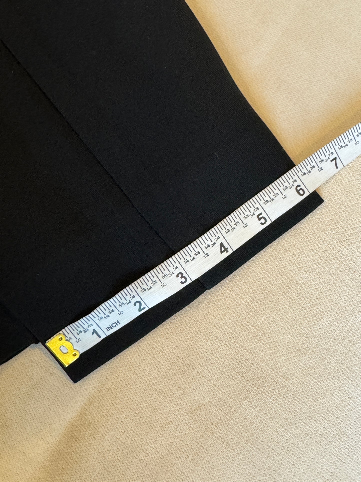 Chanel Uniform Black Crop Trouser