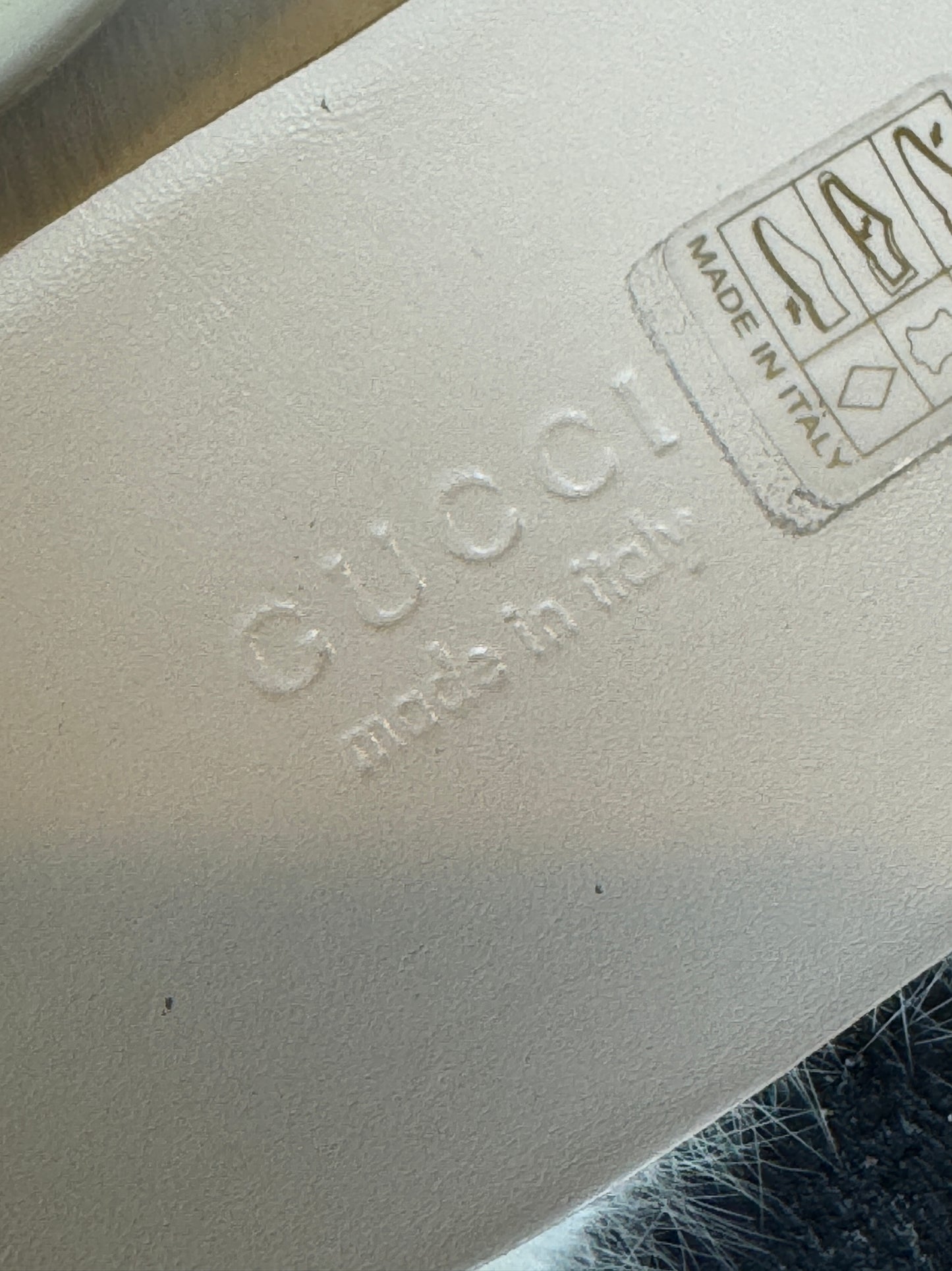 Gucci Rhyton Logo Ivory Women's Sneakers 36EU