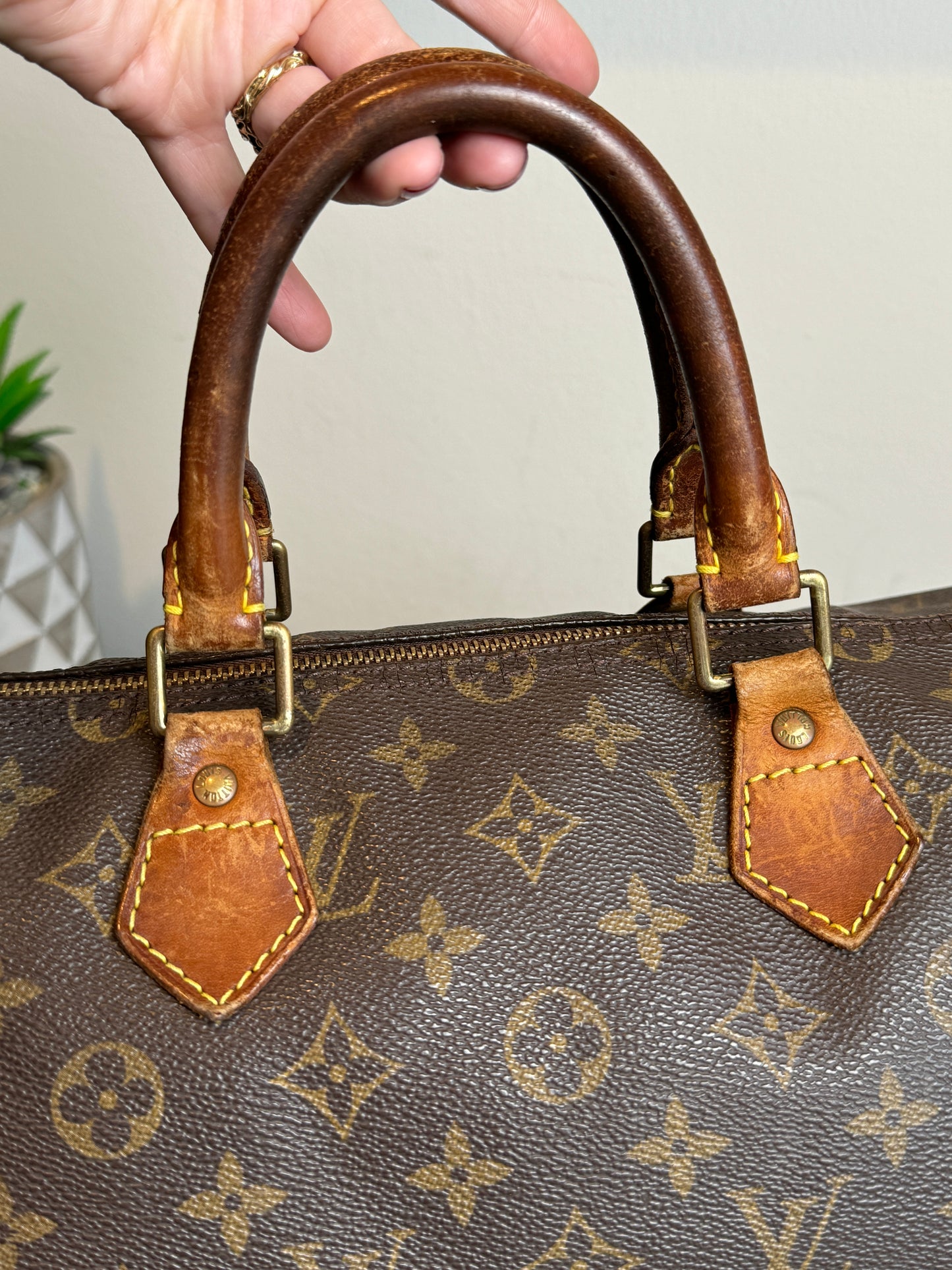 Louis Vuitton Monogram Speedy 35