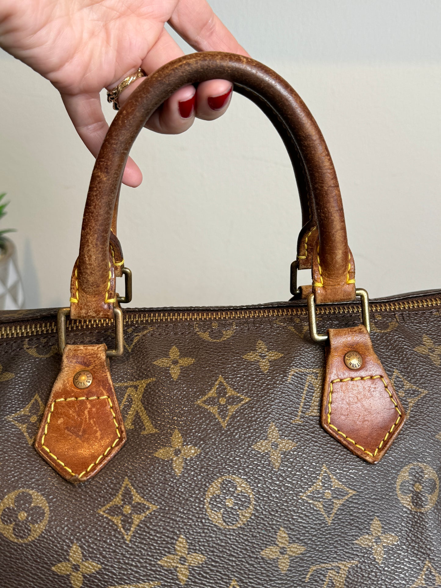 Louis Vuitton Monogram Speedy 35