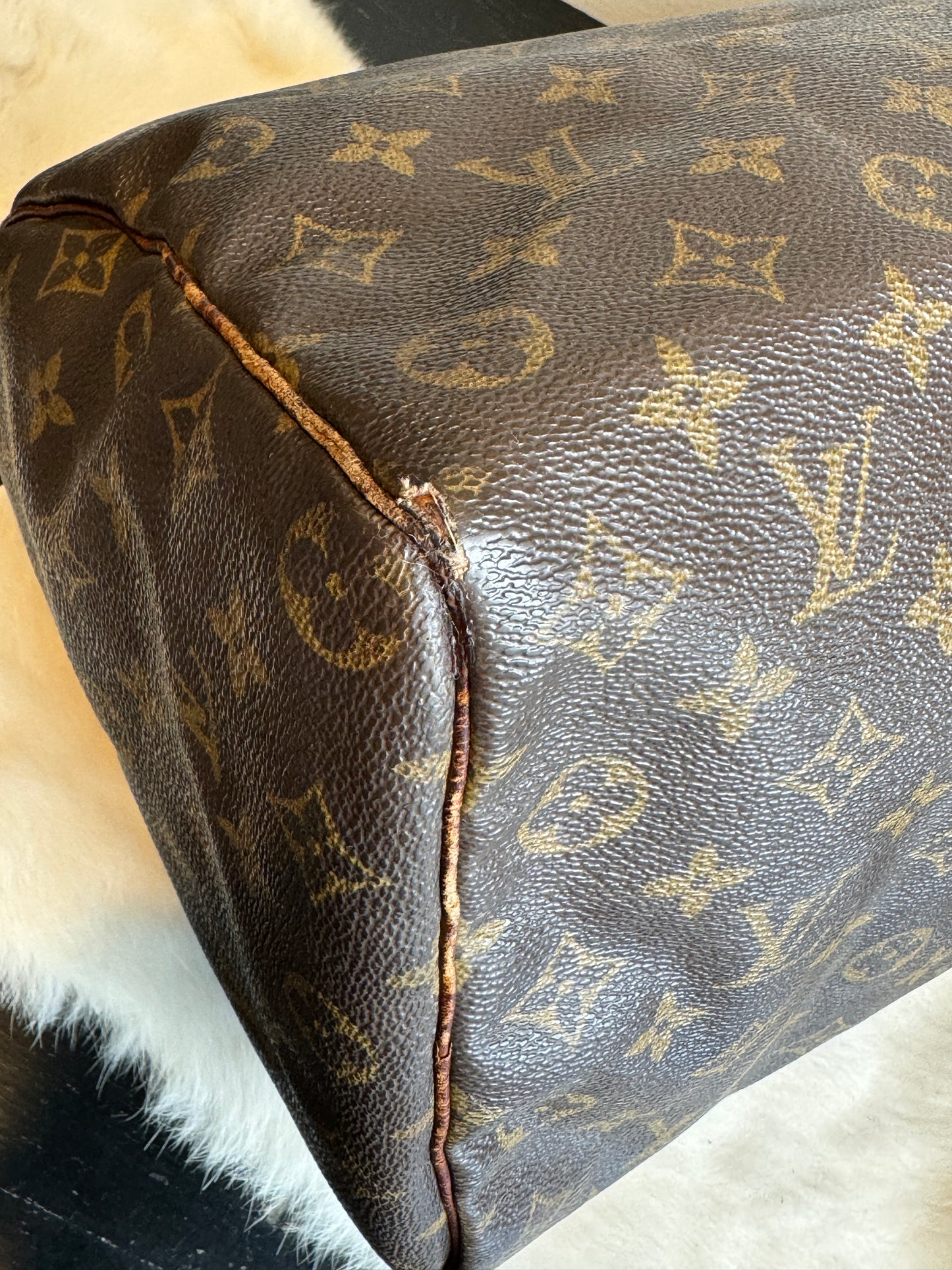 Louis Vuitton Monogram Speedy 35