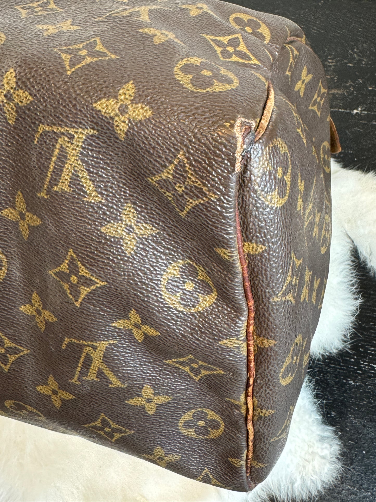 Louis Vuitton Monogram Speedy 35