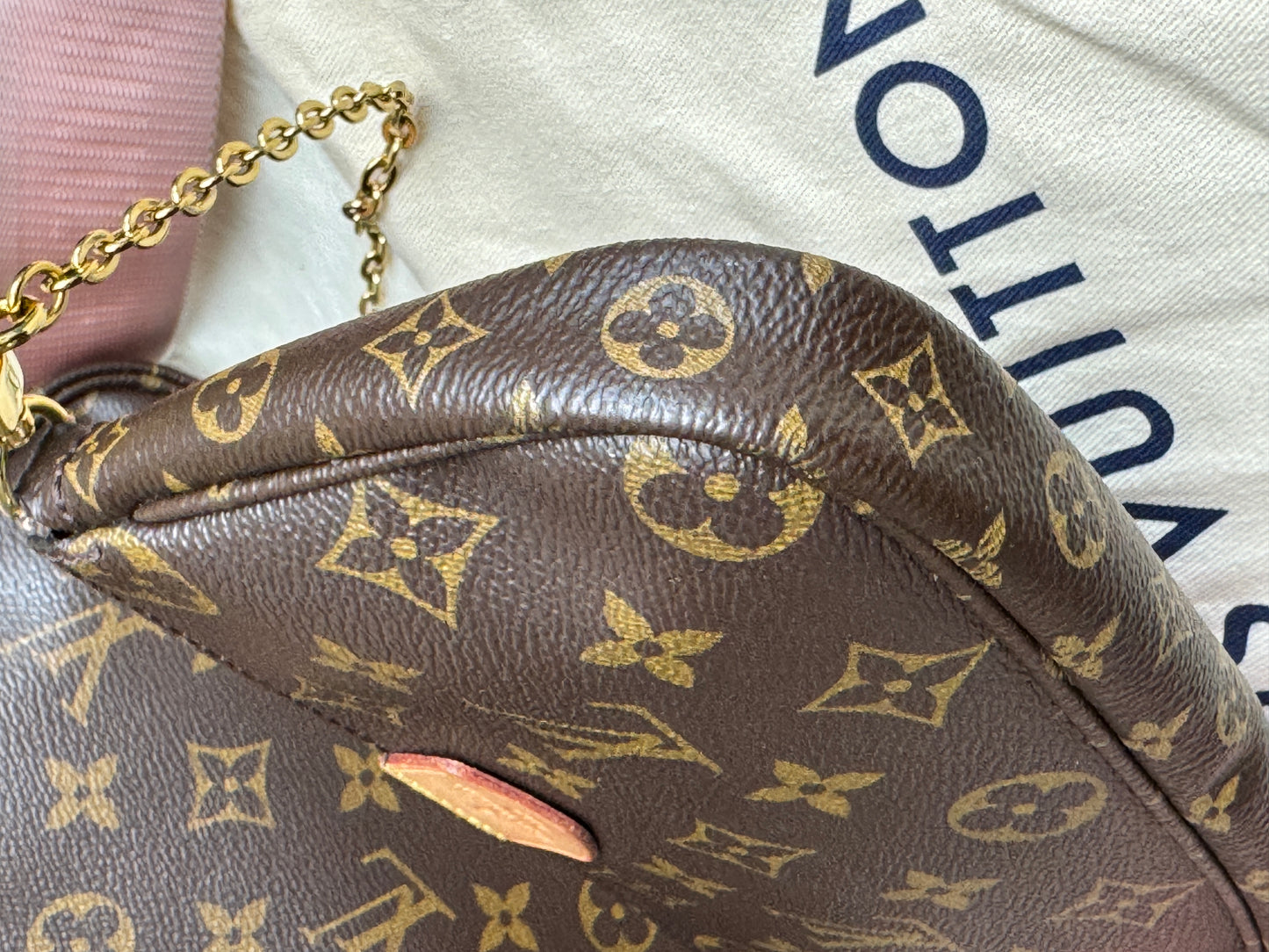 Louis Vuitton Multi Pochette Accessories Monogram Pink