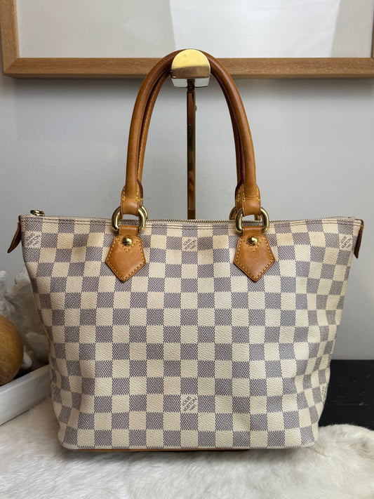 Louis Vuitton Saleya PM Damier Azur Tote