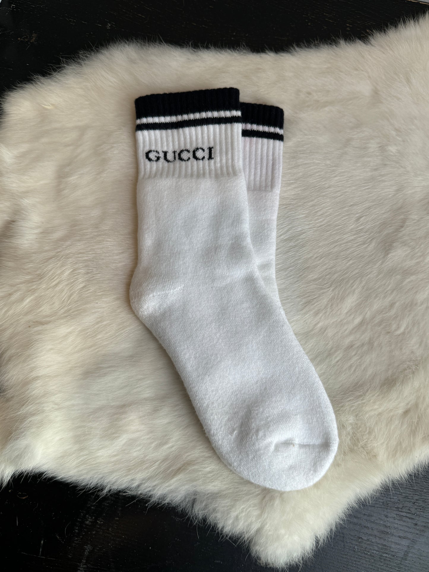 GUCCI Cotton Ankle SOCKS Small
