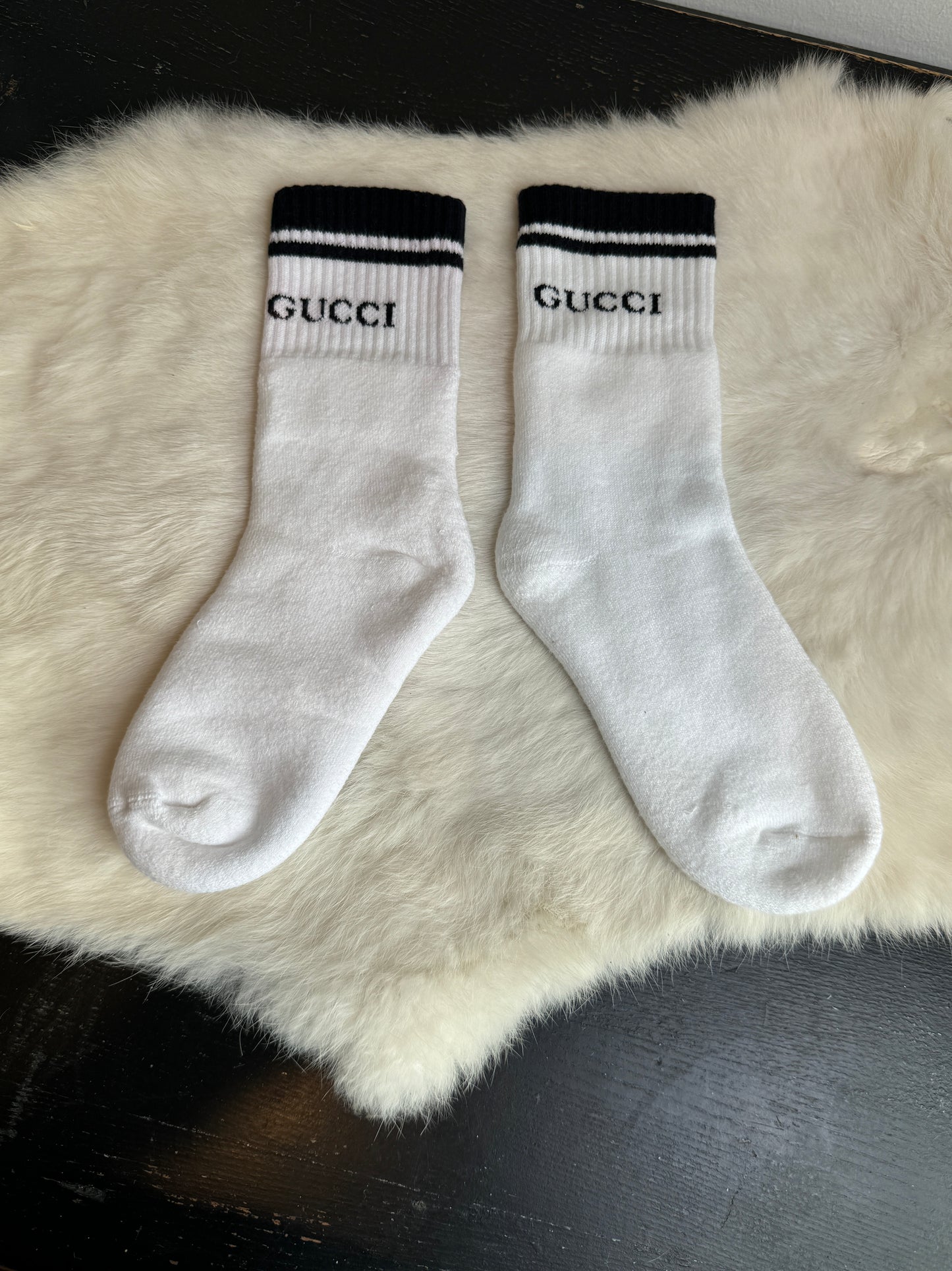 GUCCI Cotton Ankle SOCKS Small