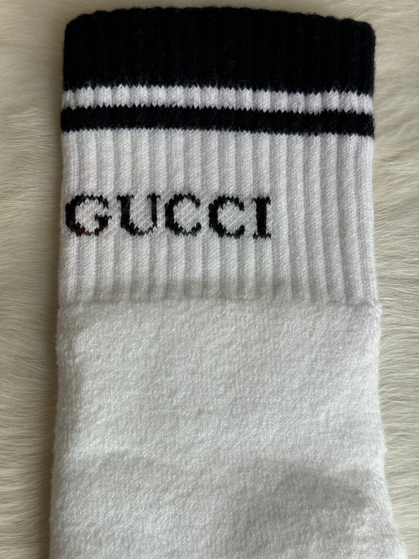 GUCCI Cotton Ankle SOCKS Small