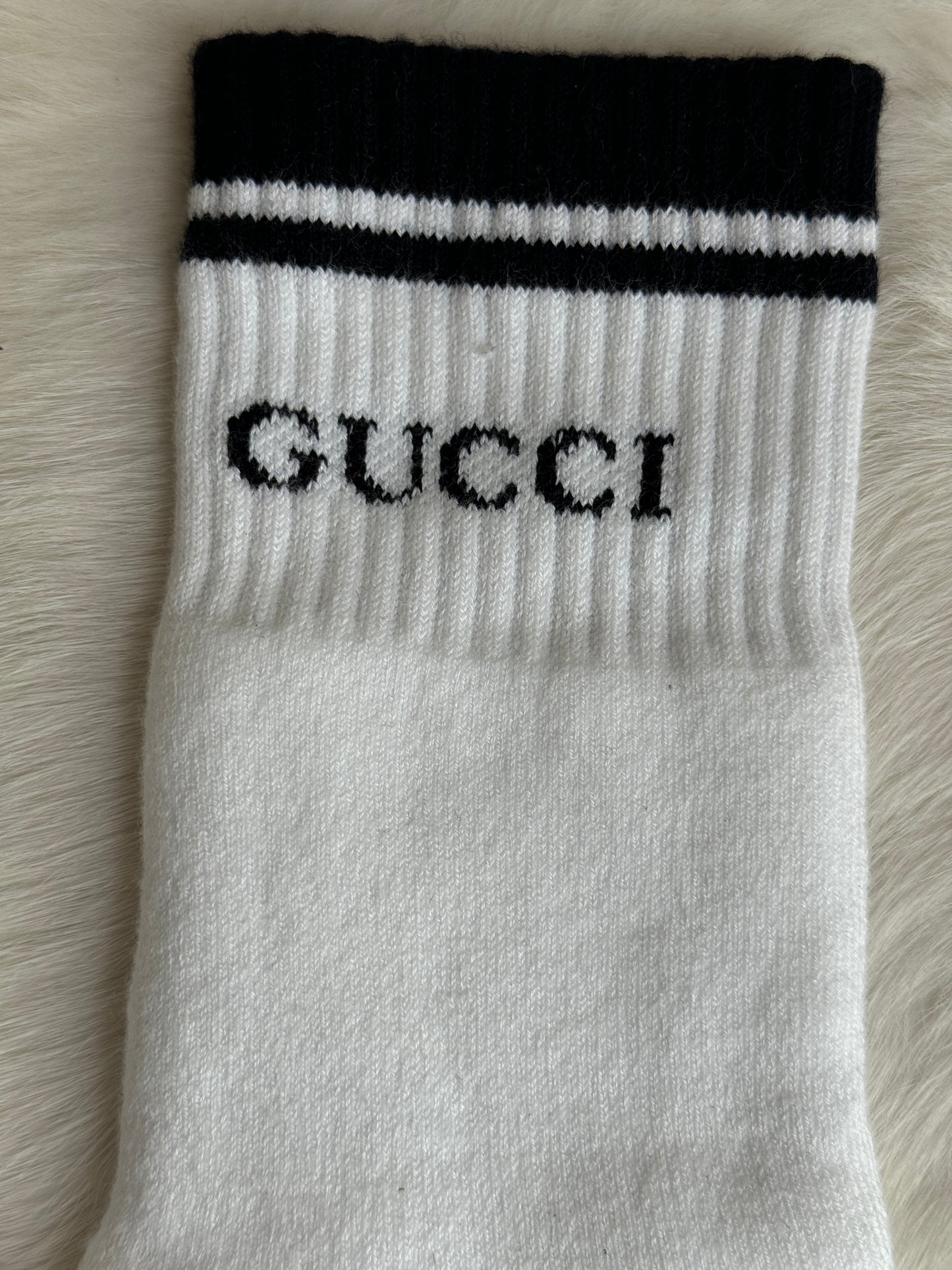 GUCCI Cotton Ankle SOCKS Small