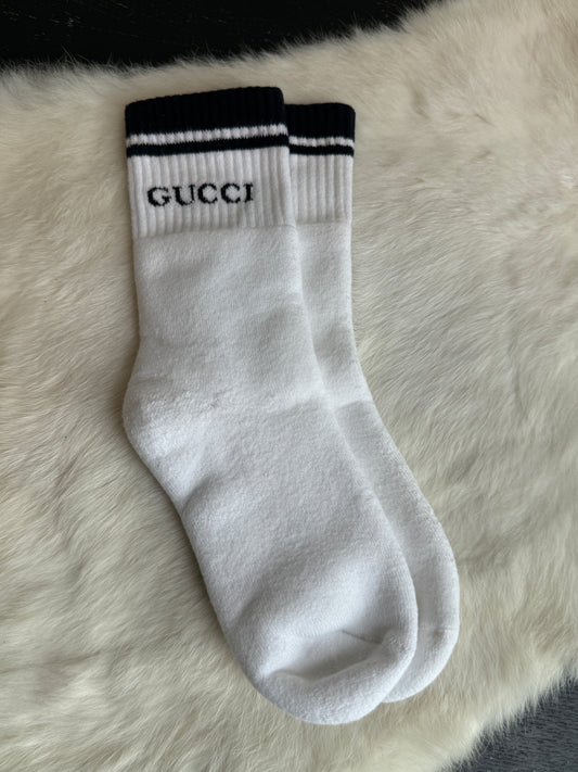 GUCCI Cotton Ankle SOCKS Small