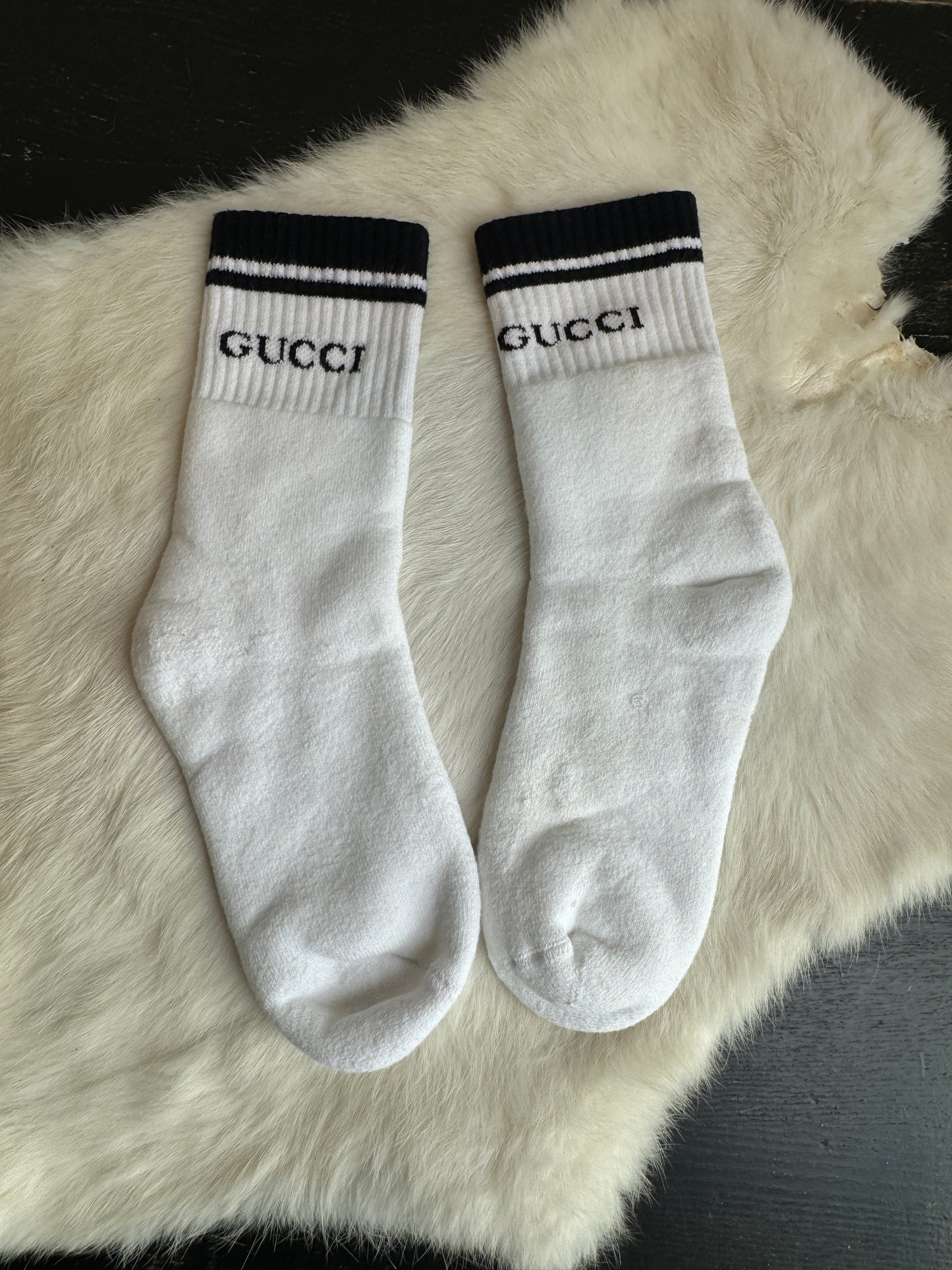 GUCCI Cotton Ankle SOCKS Small