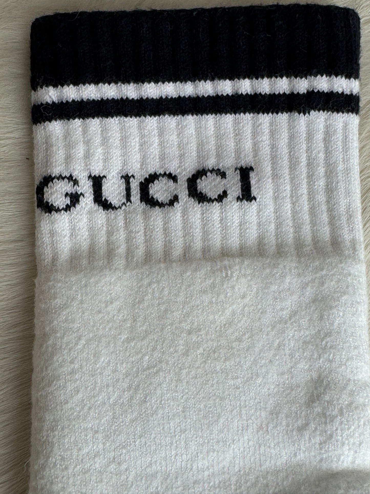 GUCCI Cotton Ankle SOCKS Small