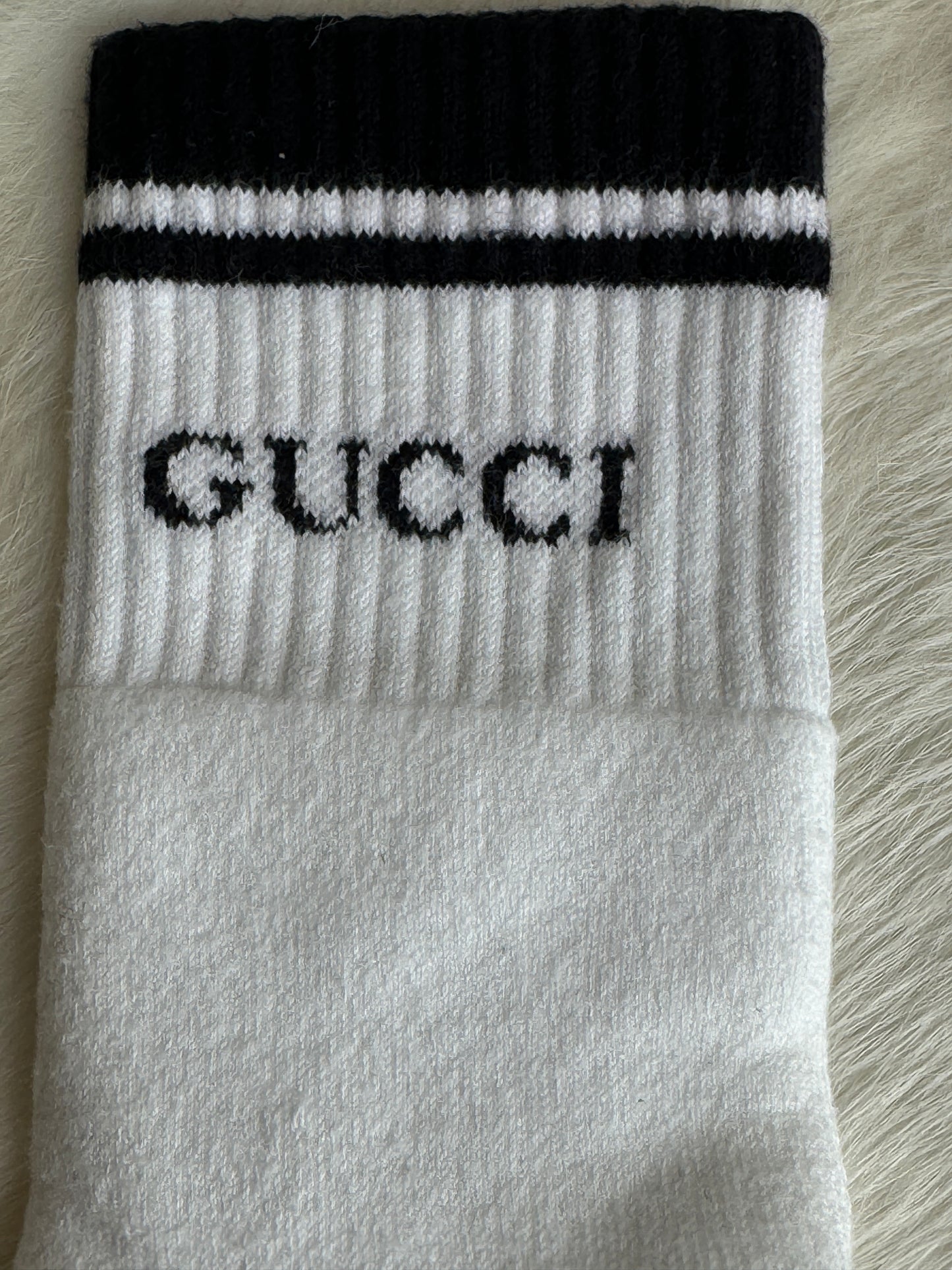 GUCCI Cotton Ankle SOCKS Small