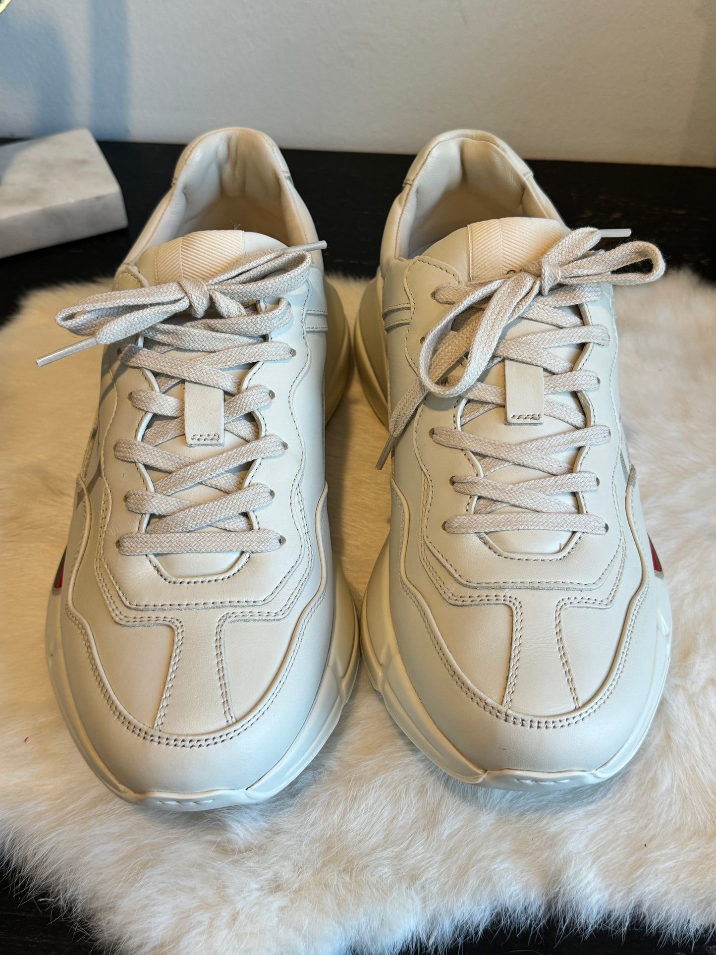 Gucci Rhyton Logo Ivory Sneakers 7EU (40EU)