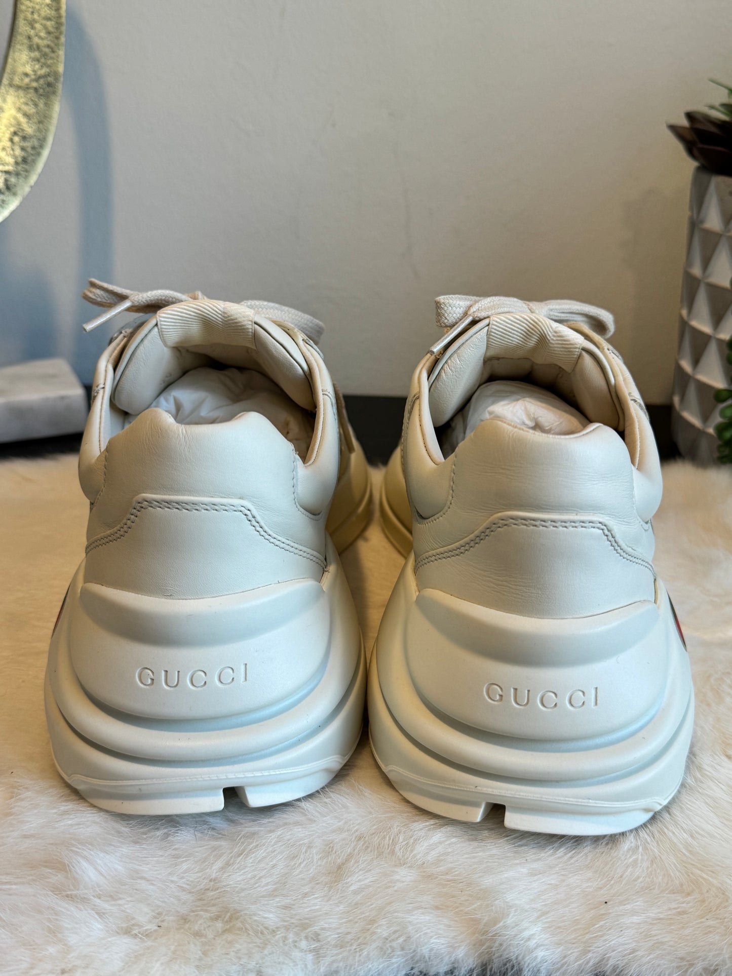 Gucci Rhyton Logo Ivory Sneakers 7EU (40EU)