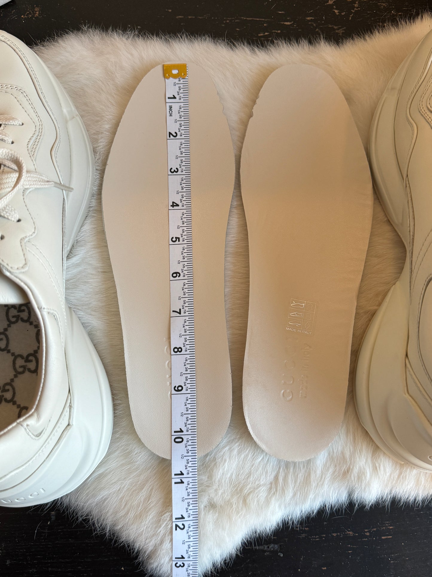 Gucci Rhyton Logo Ivory Sneakers 7EU (40EU)