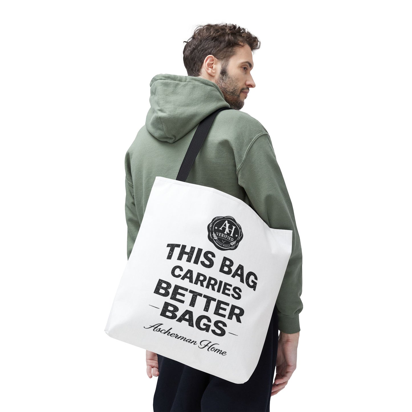 Stylish Poly-Canvas Tote Shopper