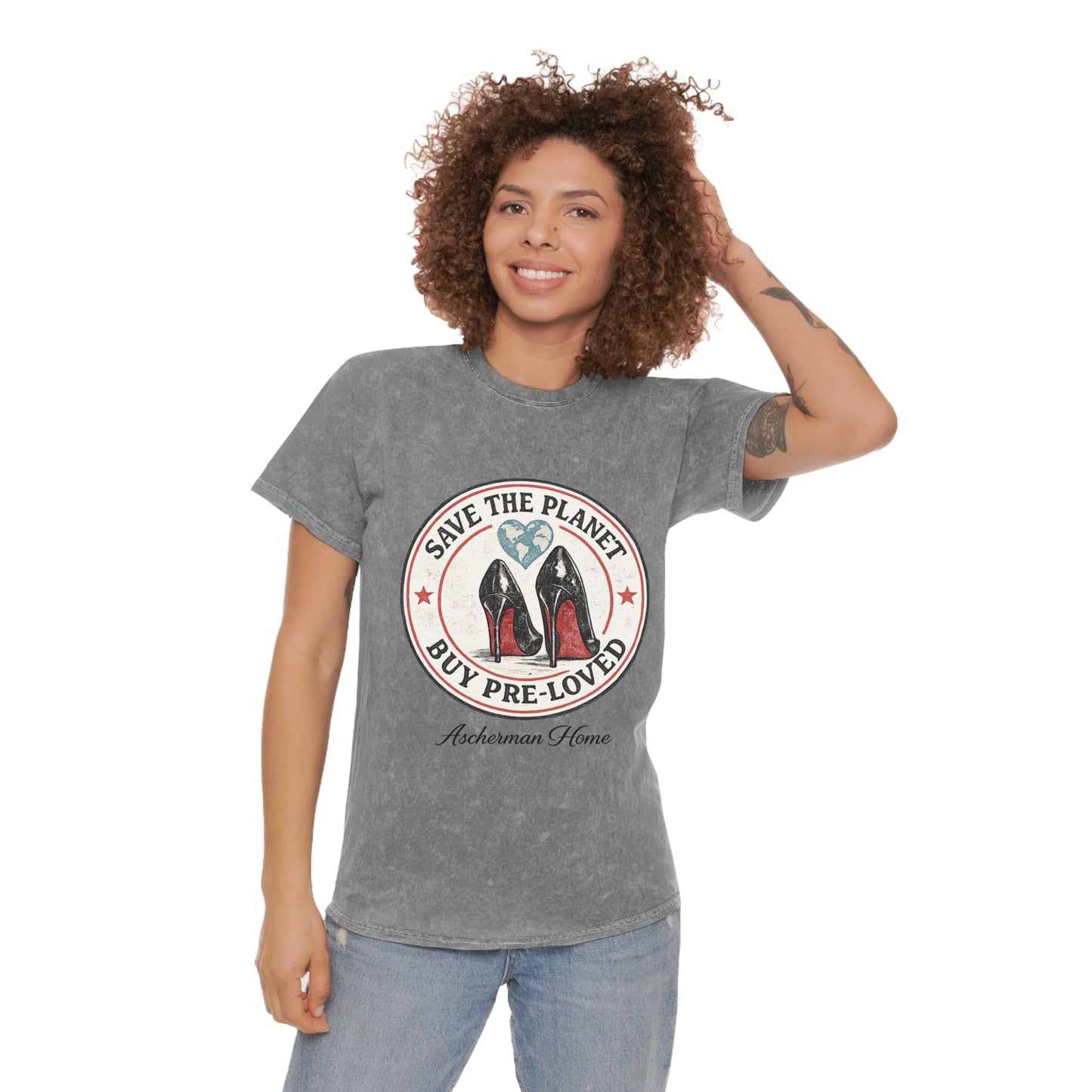 Save the Planet Buy Pre-Loved Graphic Tee