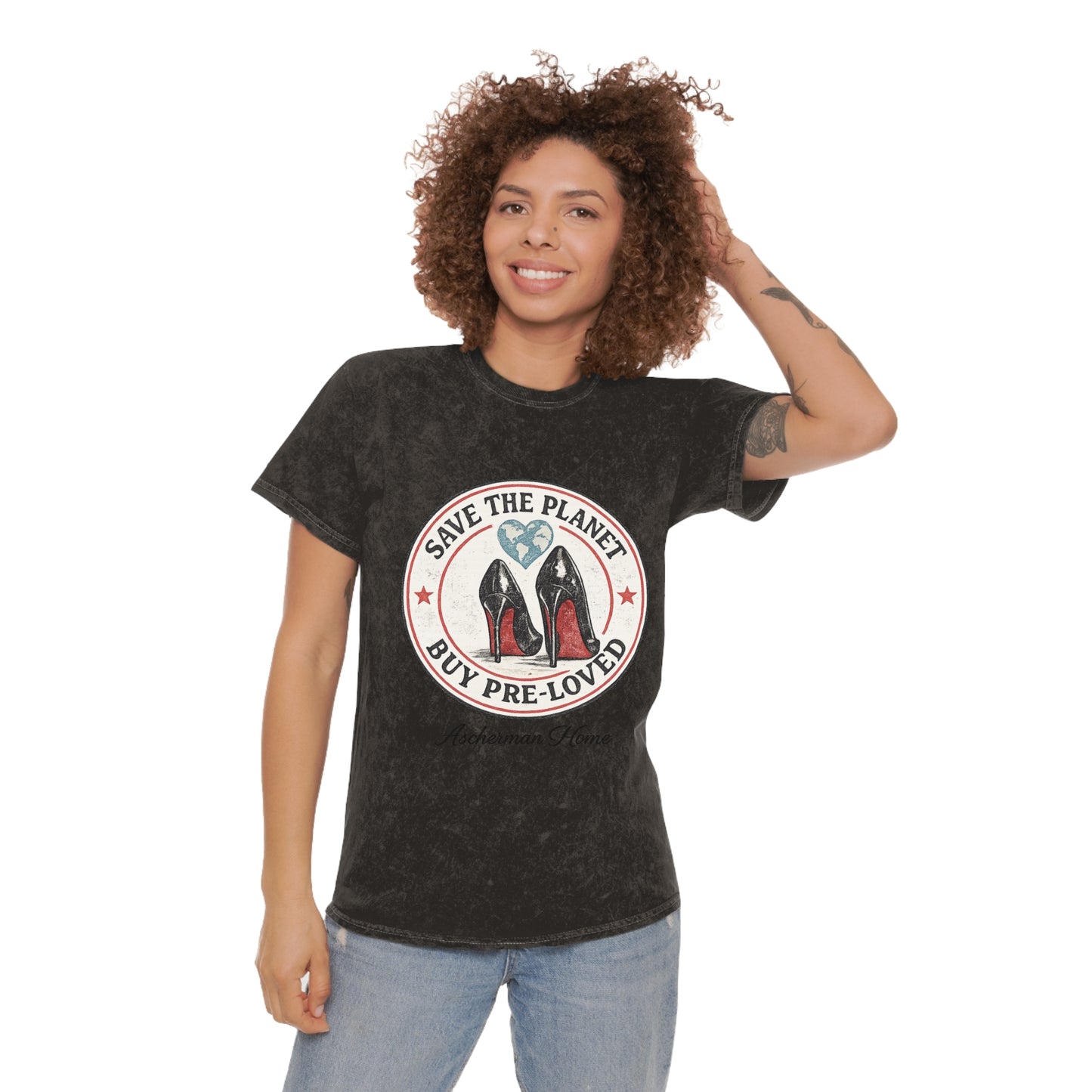 Save the Planet Buy Pre-Loved Graphic Tee