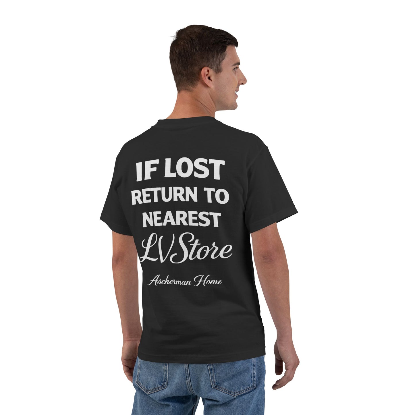 If Lost Return to Nearest LV Store Graphic Tee