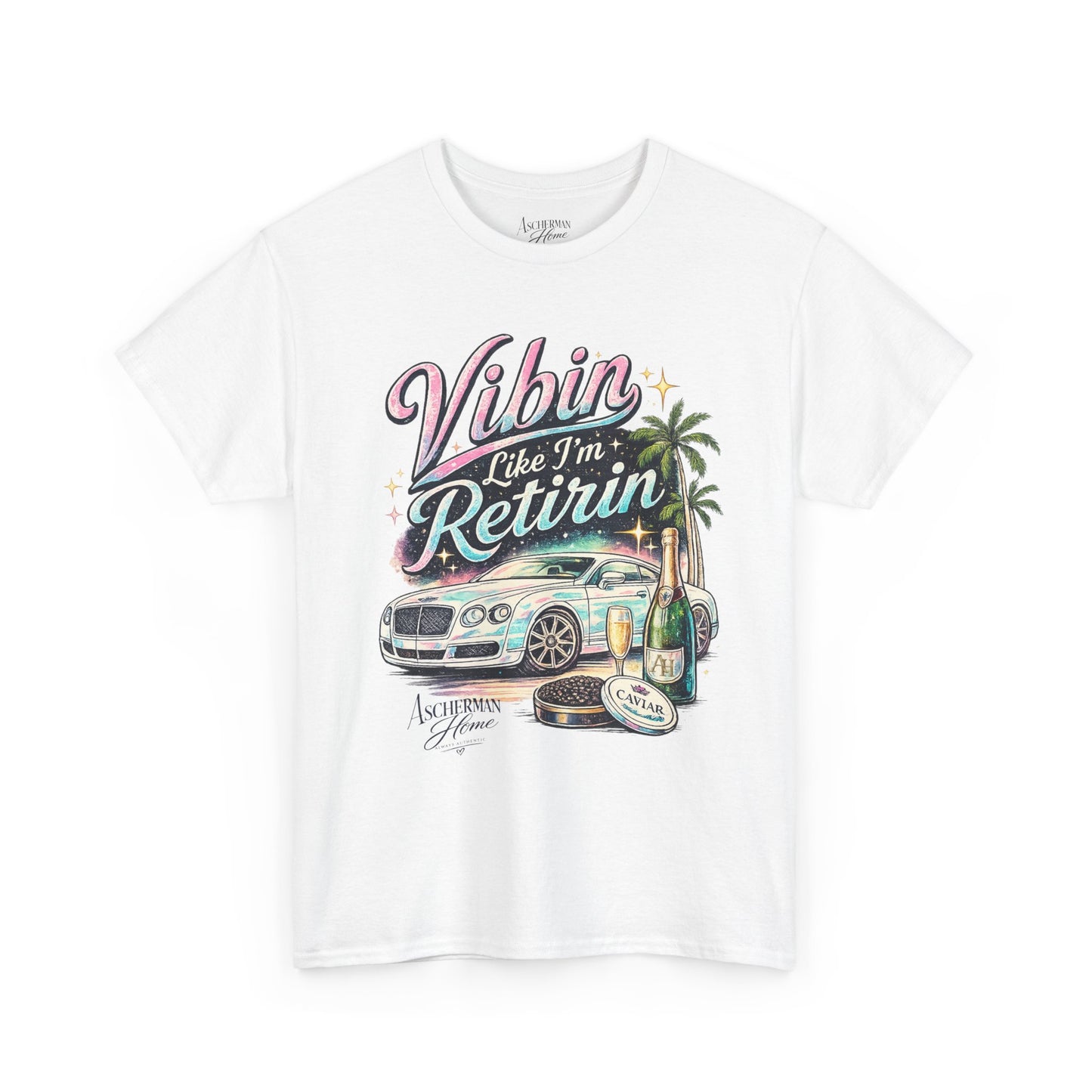 Vibin' Like I'm Retirin' Unisex Graphic T-Shirt