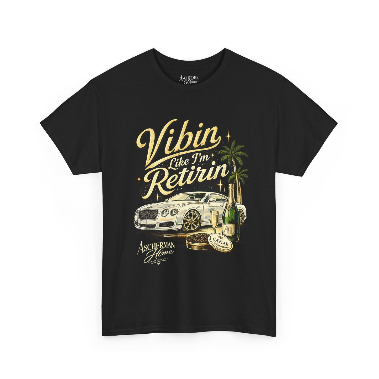 Vibin' Like I'm Retirin' Unisex Graphic T-Shirt