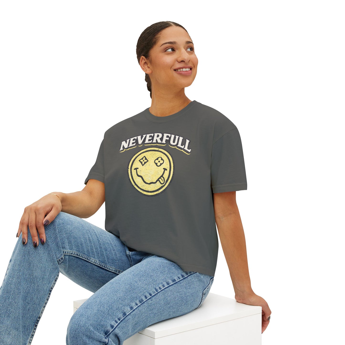 Neverfull Smiley Women's Boxy Tee