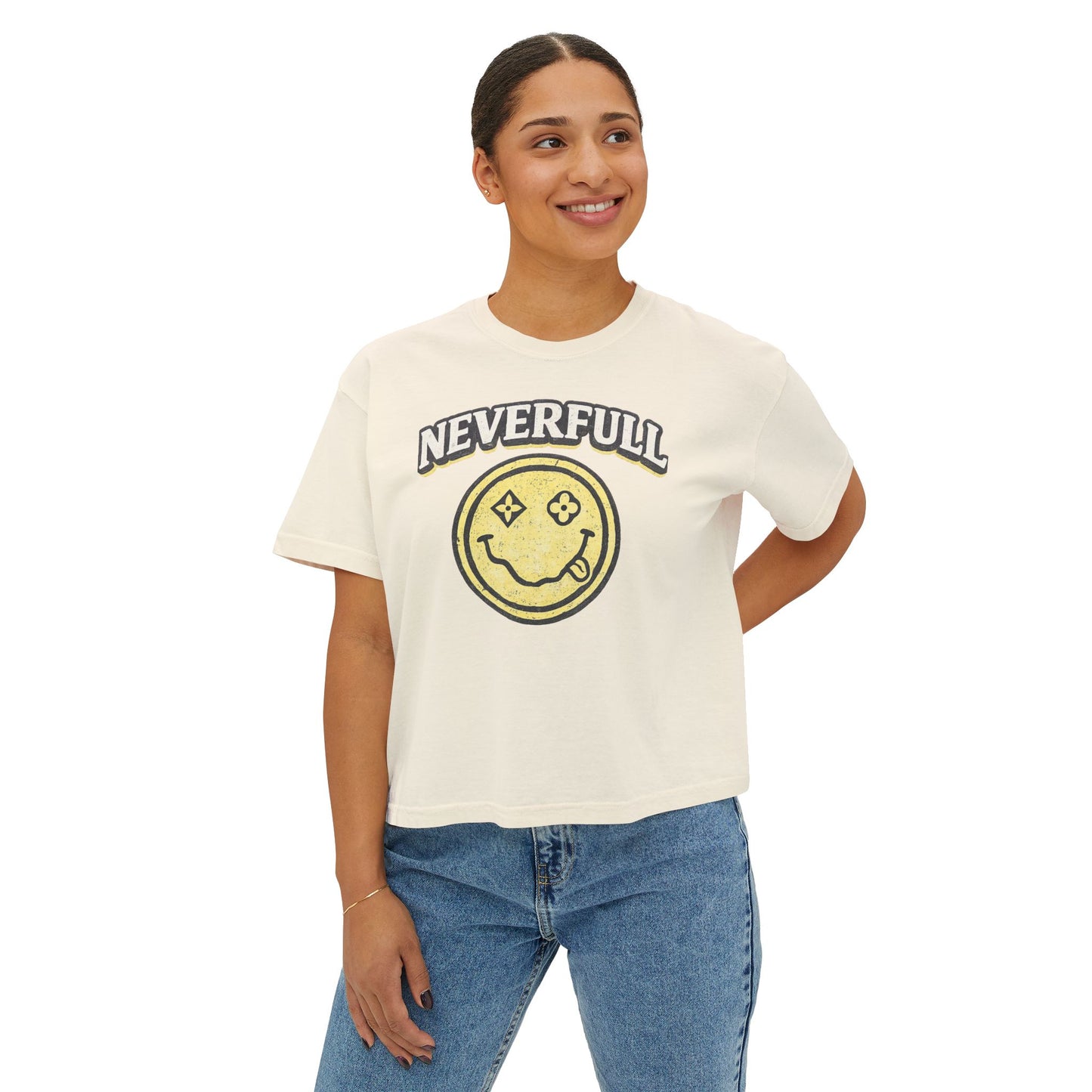 Neverfull Smiley Women's Boxy Tee