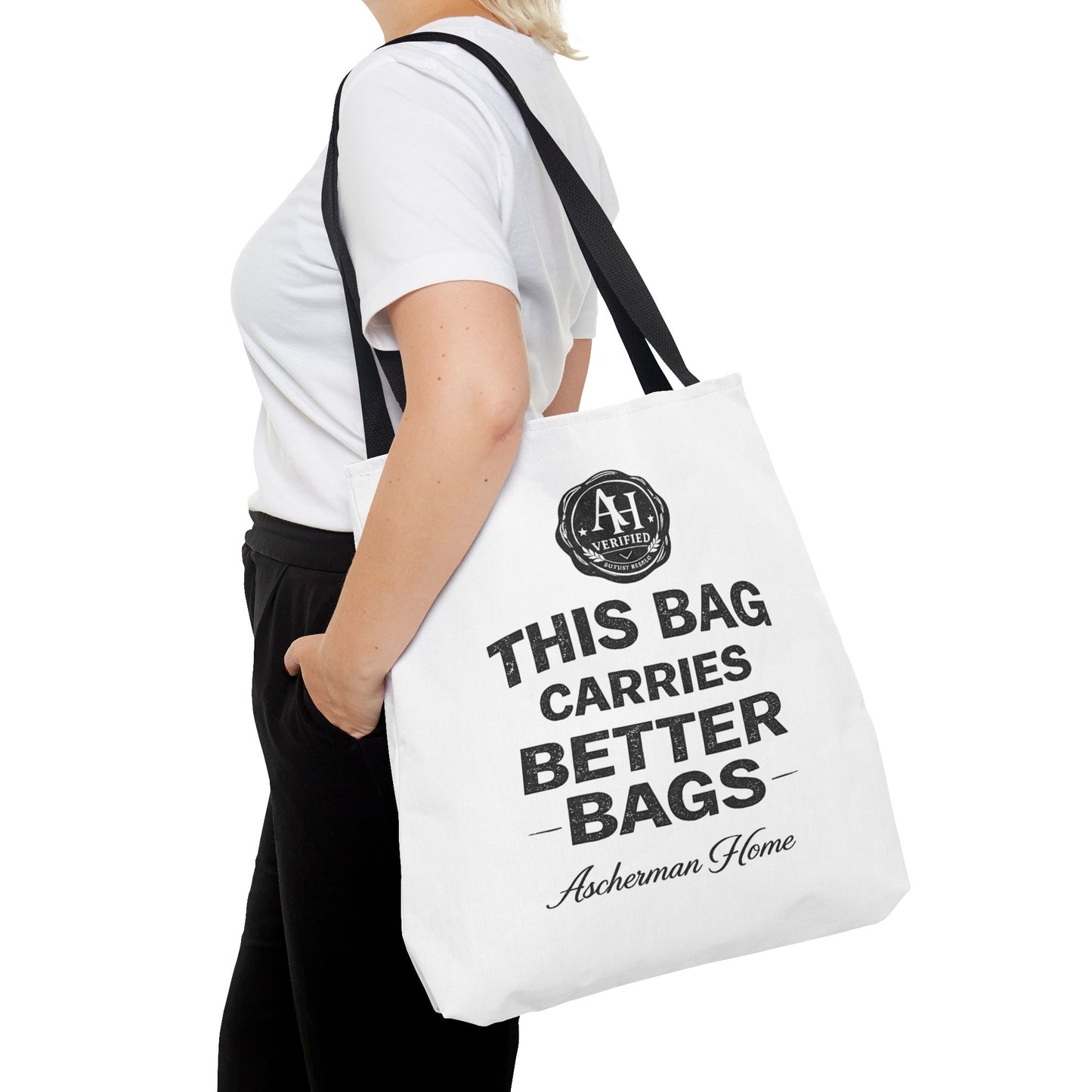 Stylish Poly-Canvas Tote Shopper
