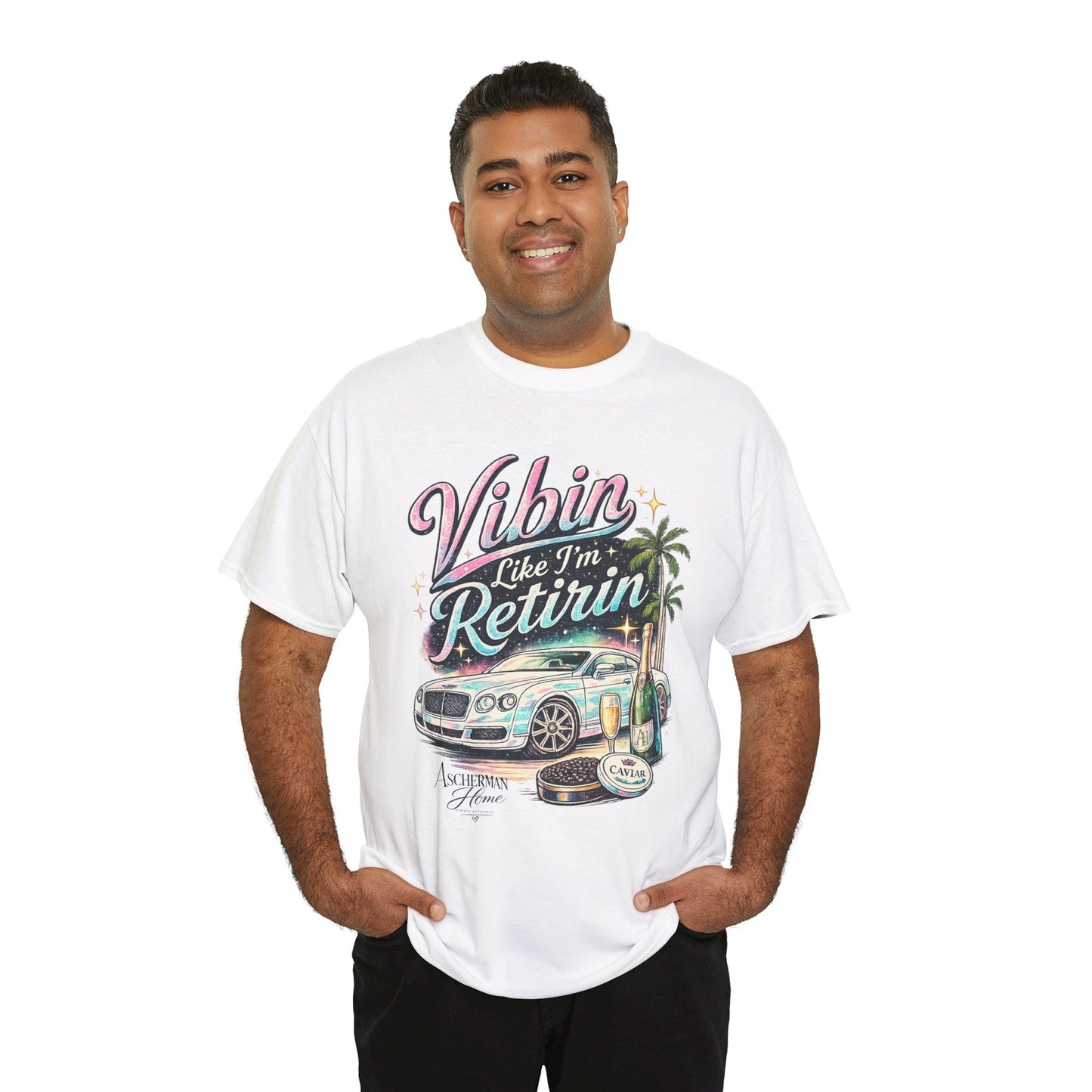 Vibin' Like I'm Retirin' Unisex Graphic T-Shirt