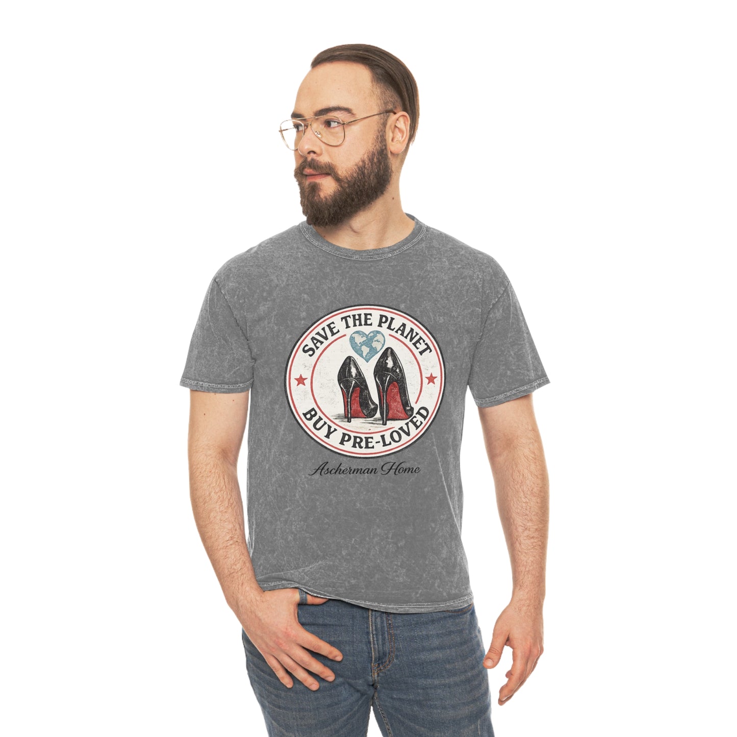 Save the Planet Buy Pre-Loved Graphic Tee
