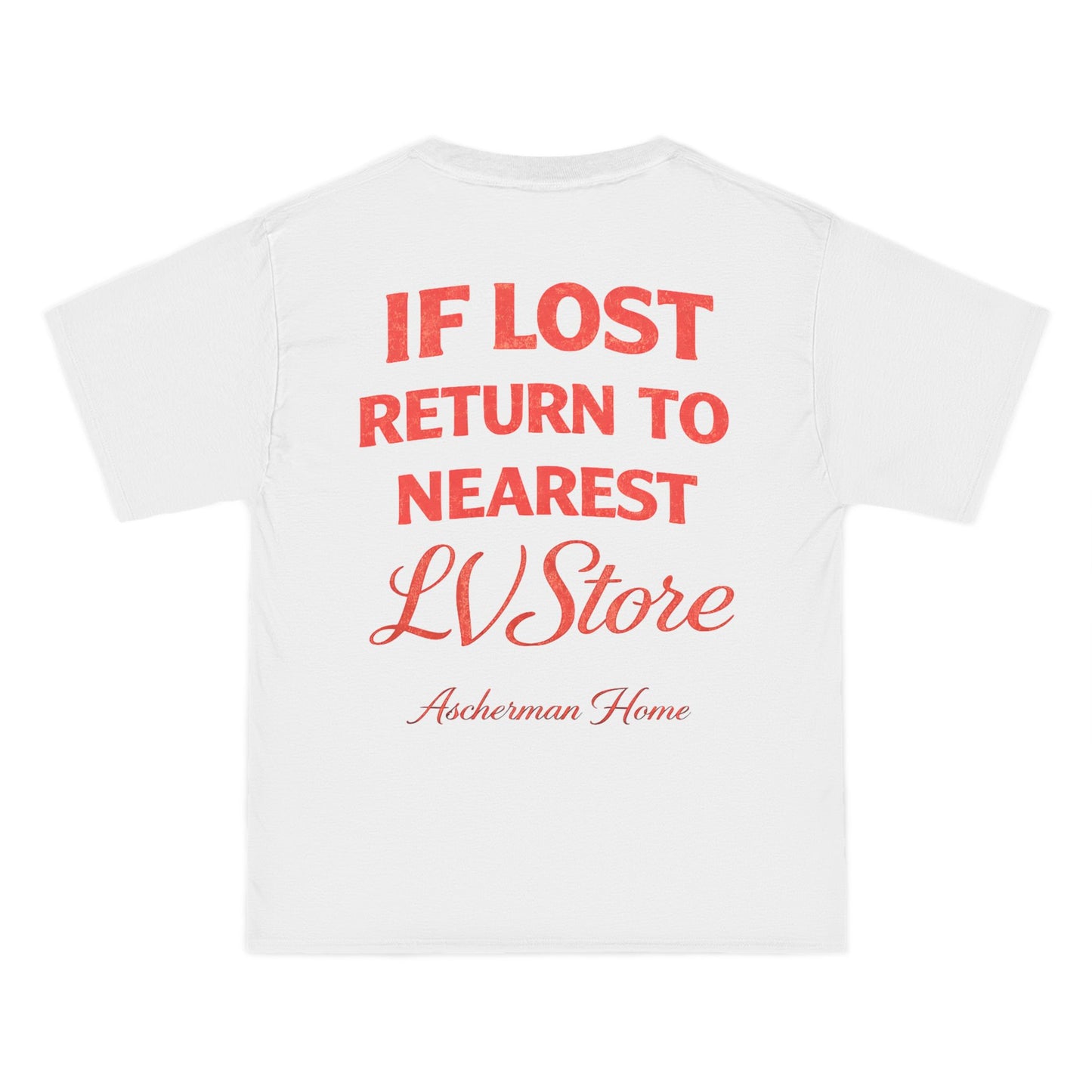 If Lost Return to Nearest LV Store Graphic Tee