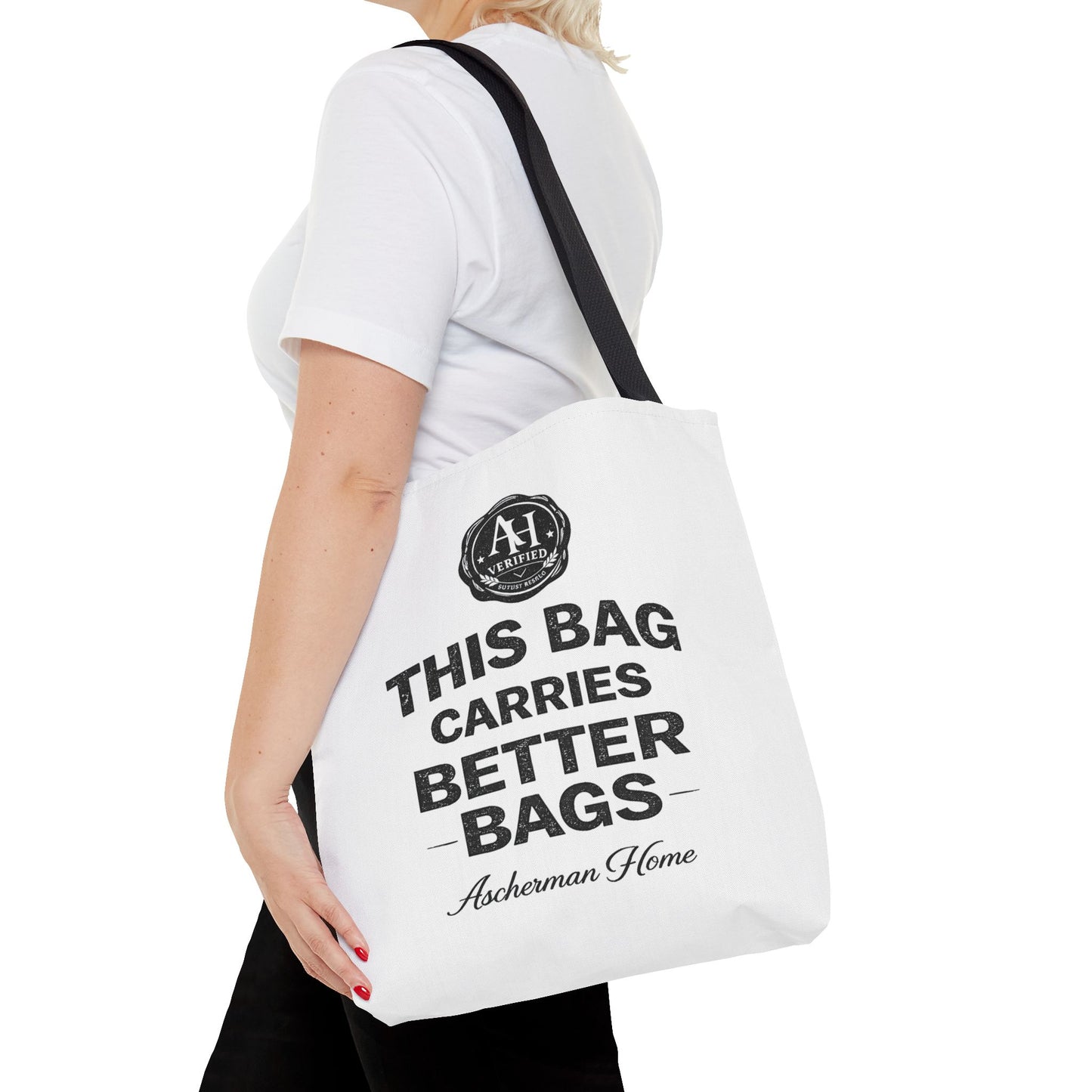 Stylish Poly-Canvas Tote Shopper