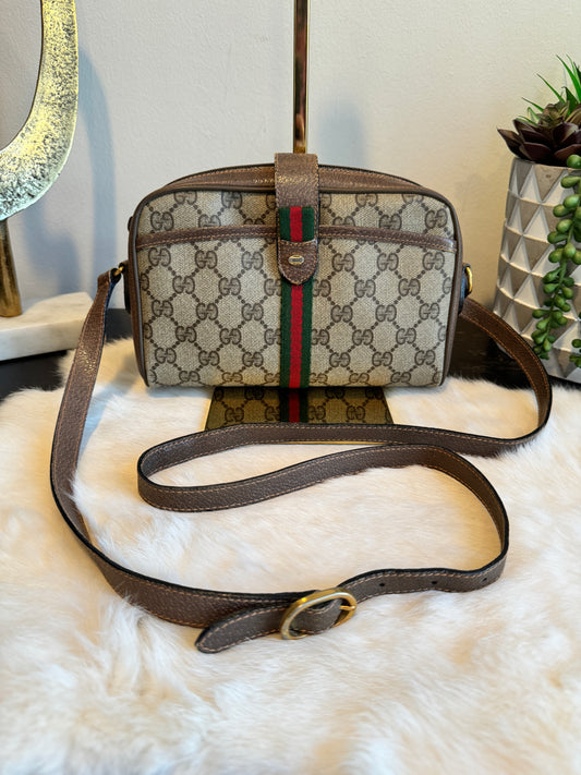 GUCCI Vintage Sherry Line Crossbody