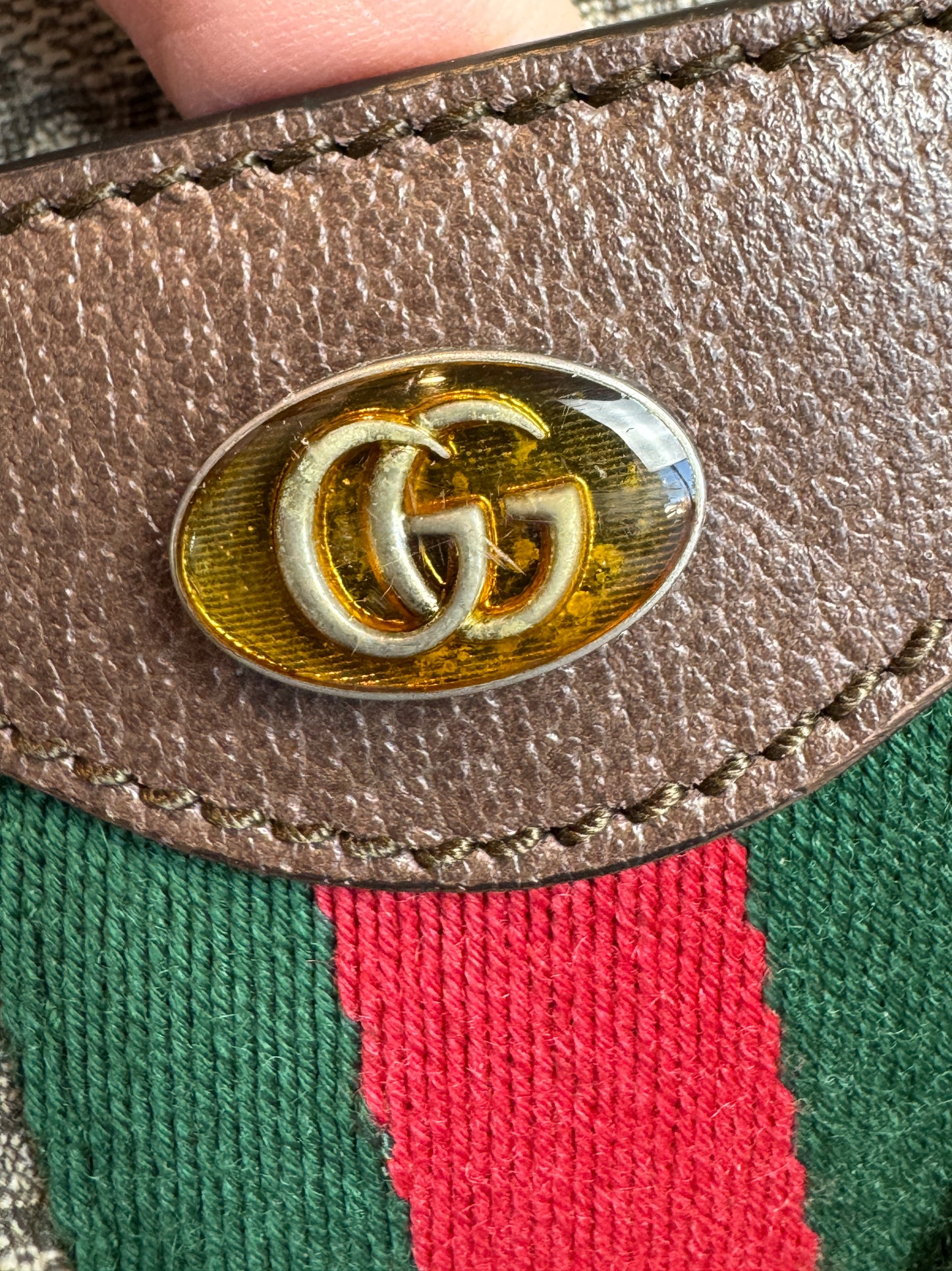 GUCCI GG Supreme Canvas Ophidia Crossbody